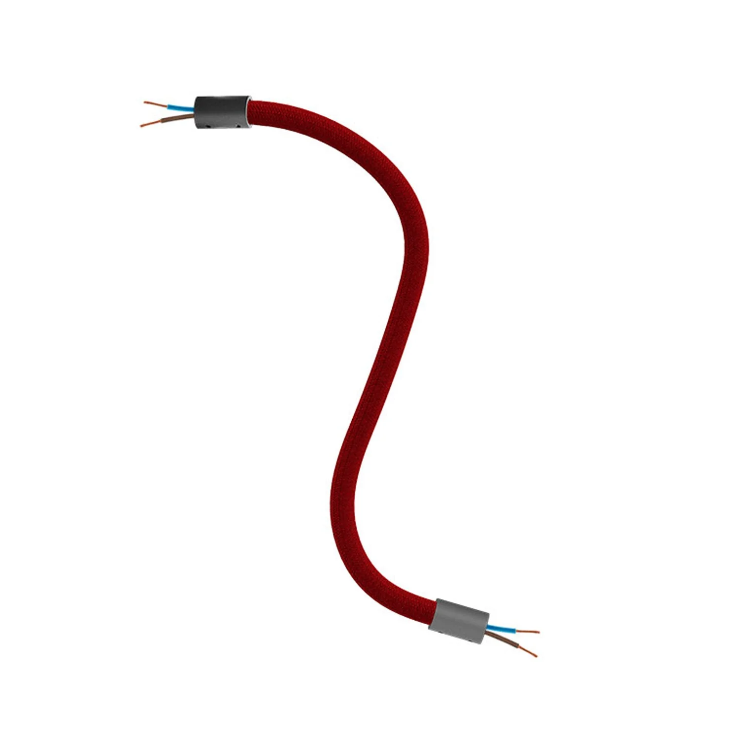 Creative Flex Kit – flexibles Verlängerungsrohr mit RM09-Stoffbezug in Rot und Metallendstücken - Image 12