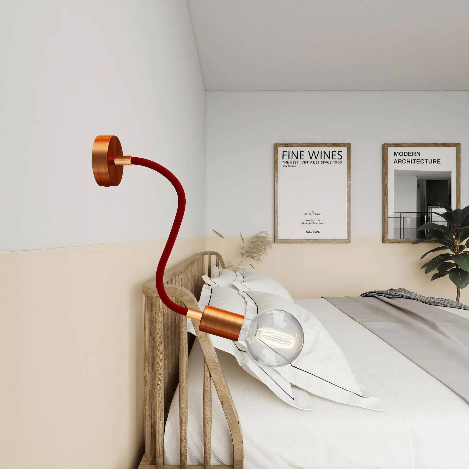 Creative Flex Kit – flexibles Verlängerungsrohr mit RM09-Stoffbezug in Rot und Metallendstücken - Image 27