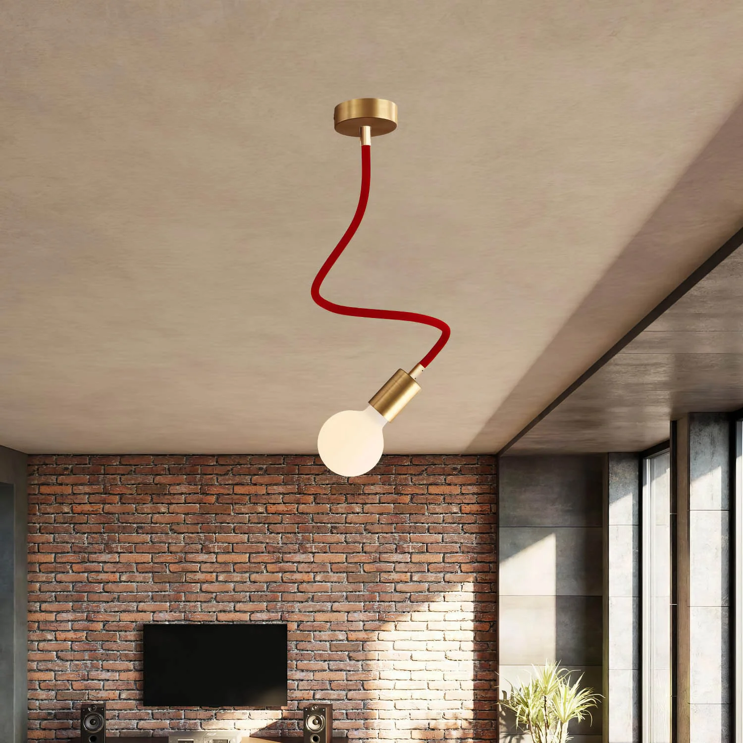 Creative Flex Kit – flexibles Verlängerungsrohr mit RM09-Stoffbezug in Rot und Metallendstücken - Image 37