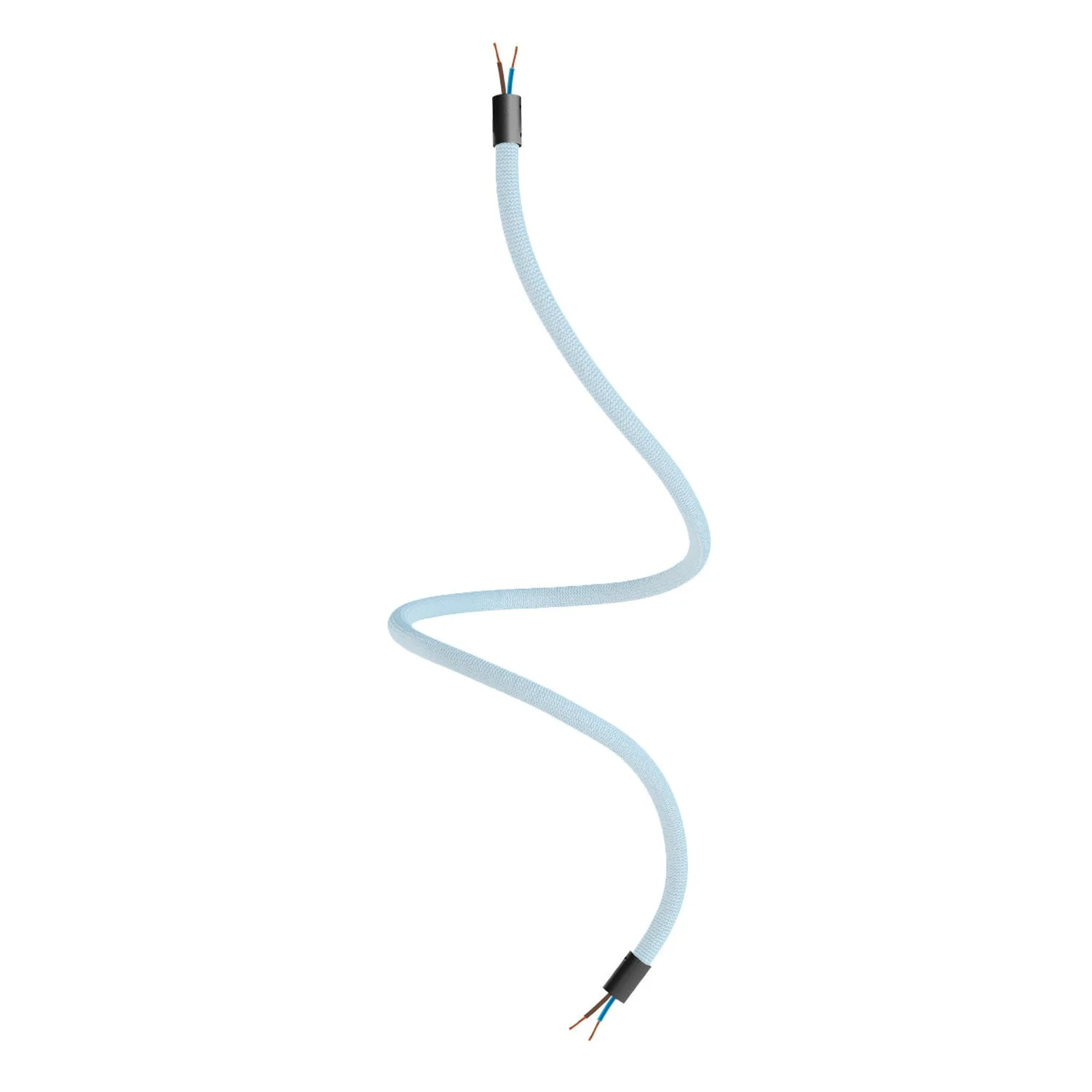 Creative Flex Set flexibler Stoffschlauch RM76 Zuckerblau mit Metallenden - Image 17