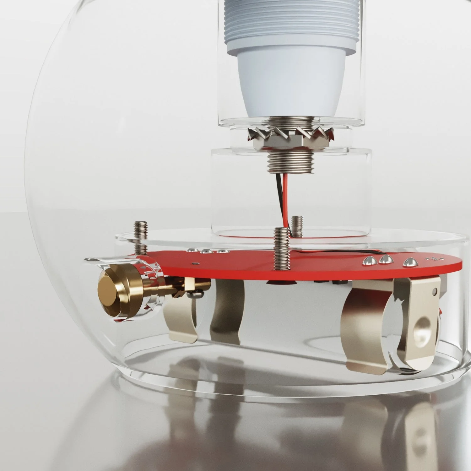 Elektronischer Bausatz für batteriebetriebene 5V‑USB‑C‑Lampen mit E14‑Lampenfassungen mit Gewinde – Weiß - Image 4