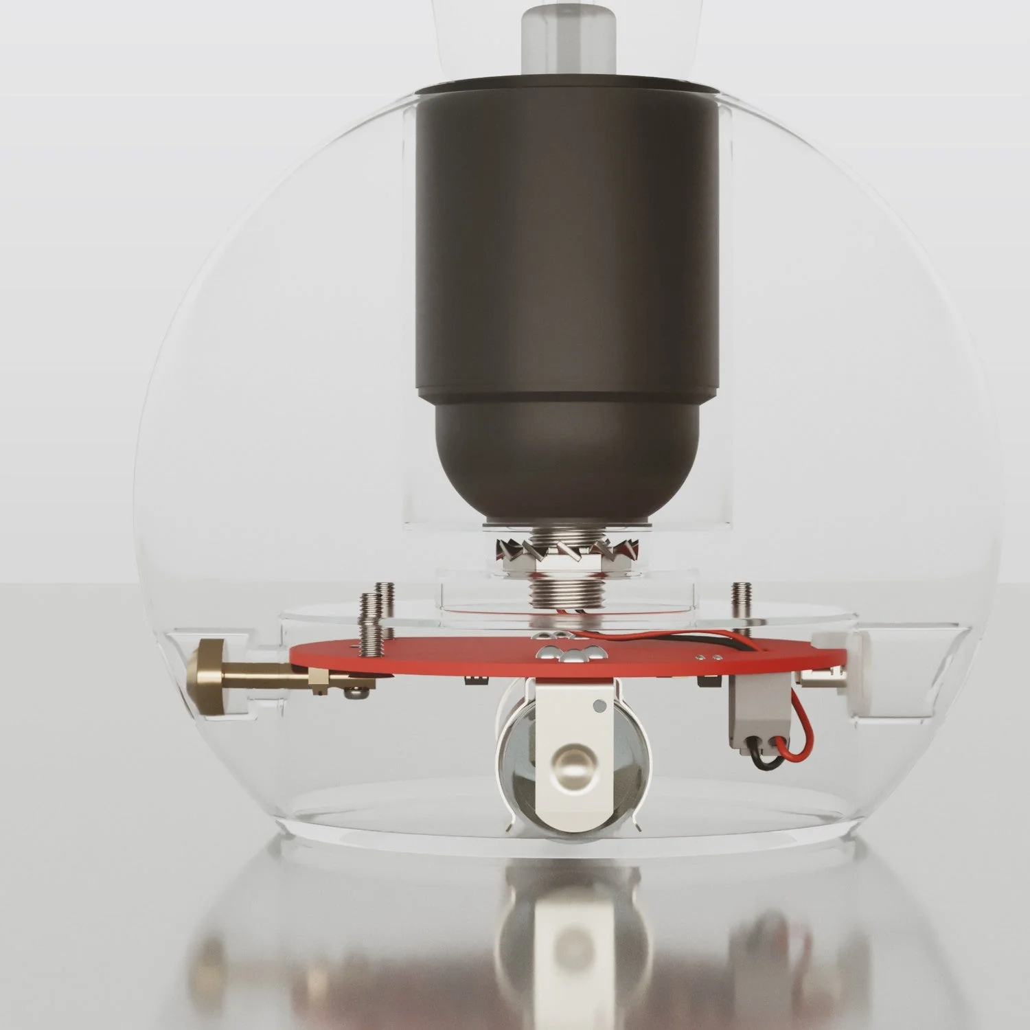 Elektronischer Bausatz für batteriebetriebene 5V‑USB‑C‑Lampen mit glatter E27‑Lampenfassungen – Schwarz - Image 3