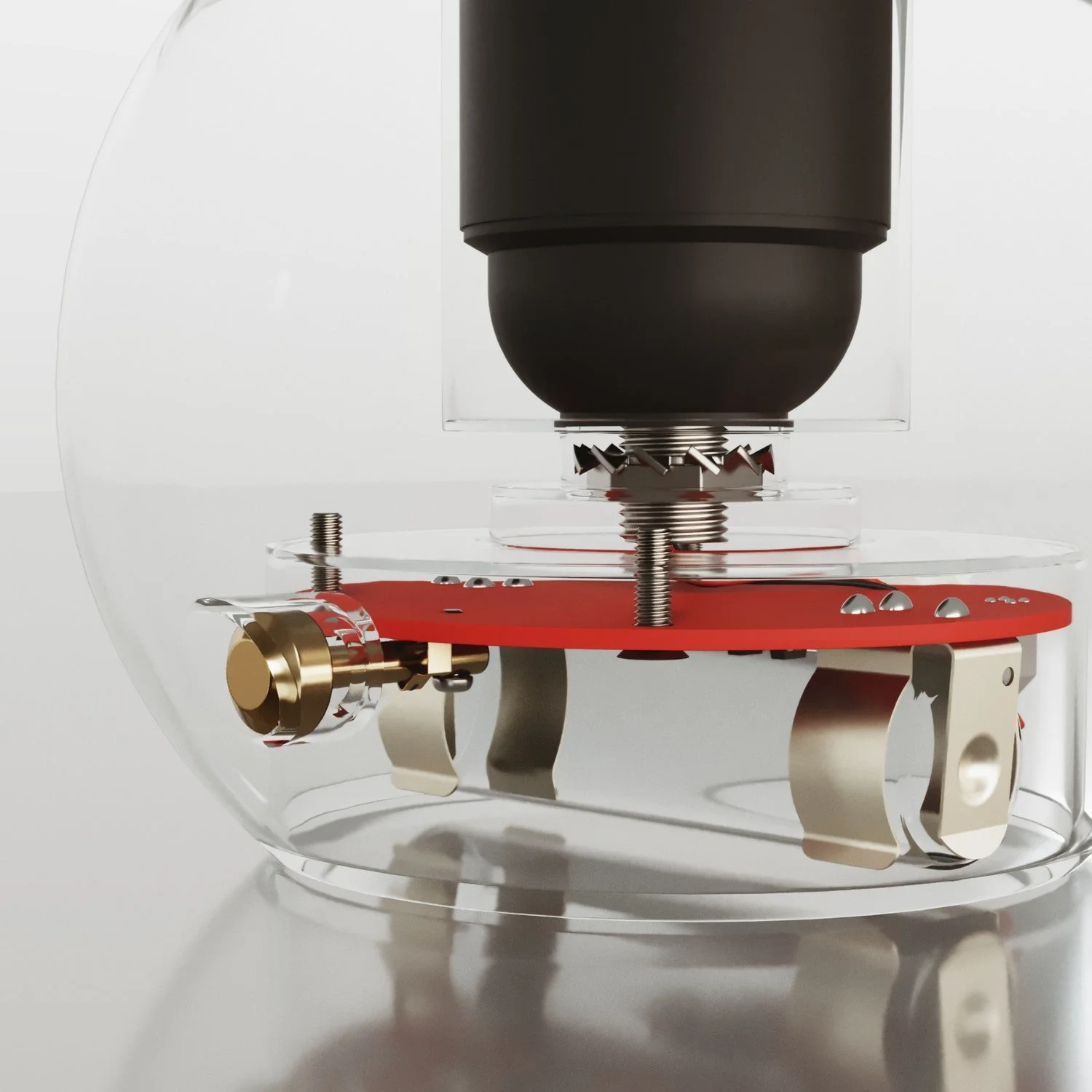 Elektronischer Bausatz für batteriebetriebene 5V‑USB‑C‑Lampen mit glatter E27‑Lampenfassungen – Schwarz - Image 4