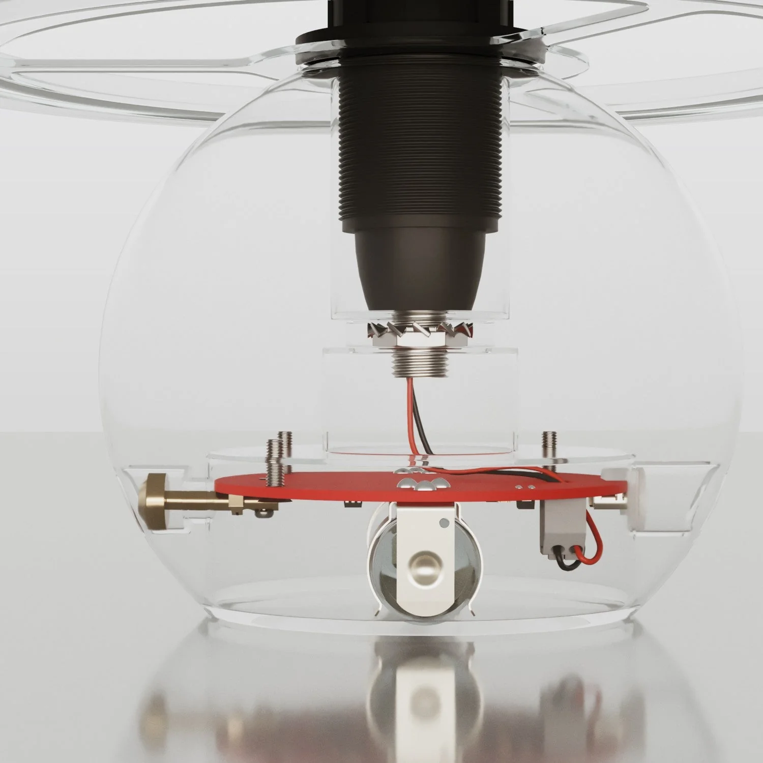 Elektronischer Bausatz für batteriebetriebene 5V‑USB‑C‑Lampen mit E14‑Lampenfassungen mit Gewinde – Schwarz - Image 3