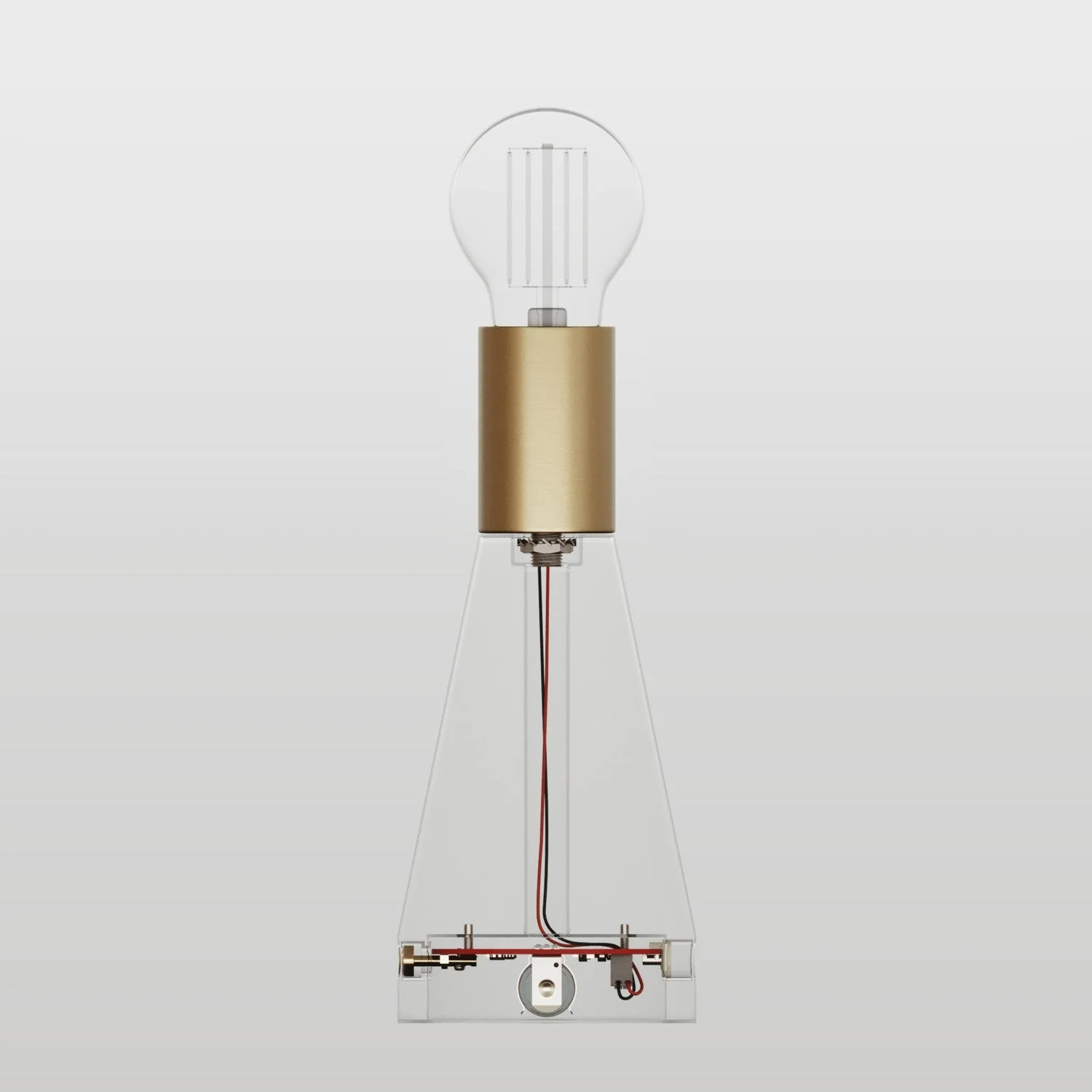 Elektronischer Bausatz für batteriebetriebene 5V‑USB‑C‑Lampen mit E27‑Lampenfassungen – Satiniertes Bronze - Image 2