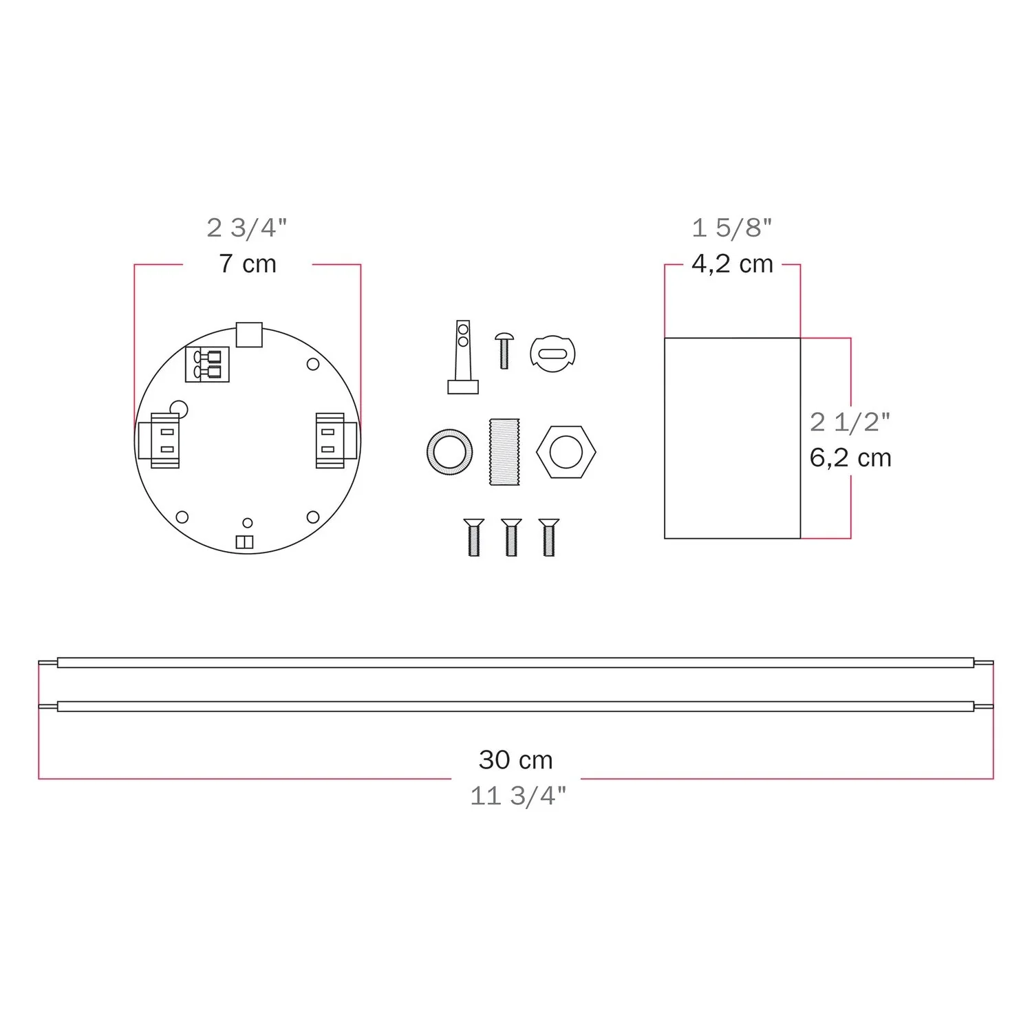 Elektronischer Bausatz für batteriebetriebene 5V‑USB‑C‑Lampen mit E27‑Lampenfassungen – Satiniertes Bronze - Image 6