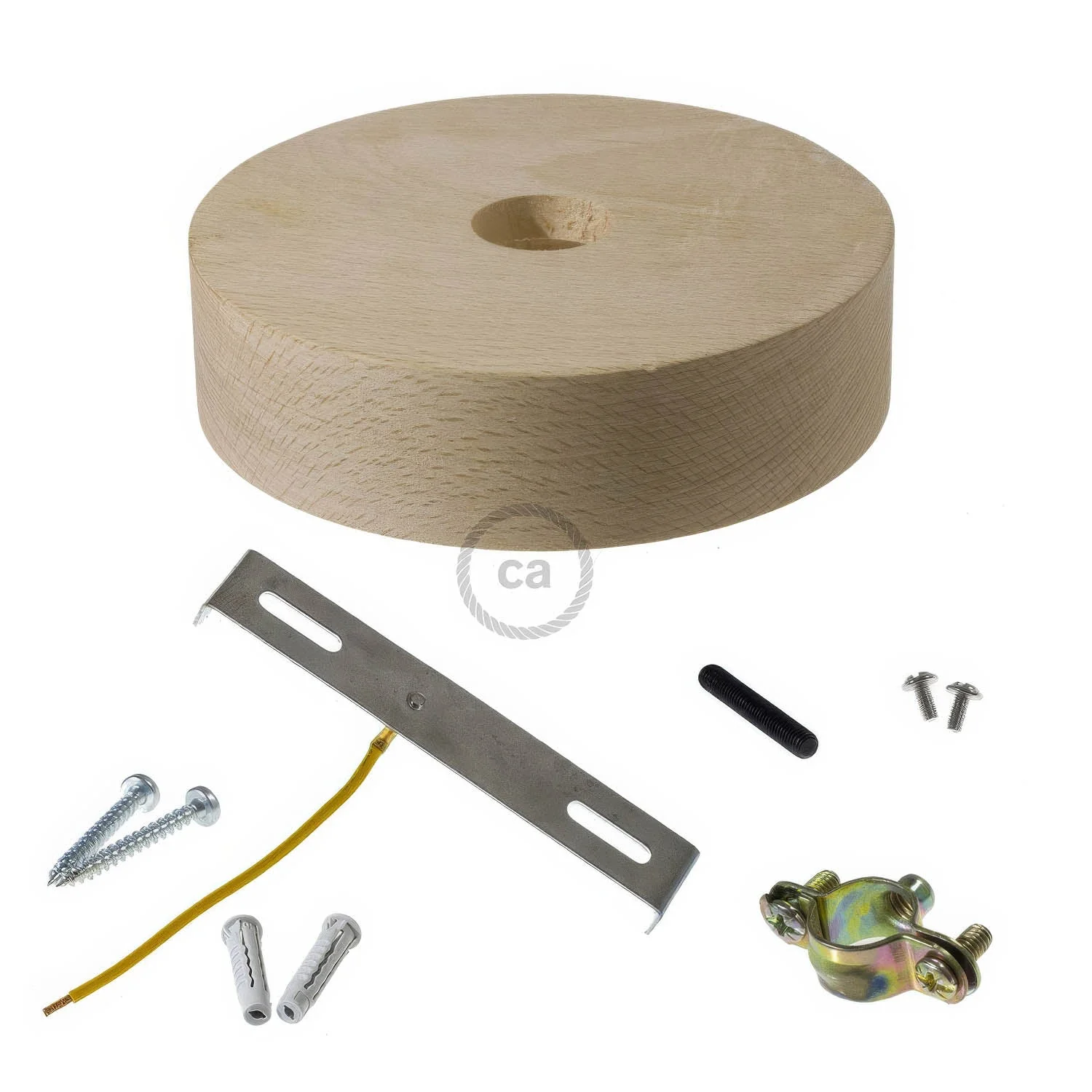 Holzbaldachin-Set für Kabel 2XL – Neutral - Image 2