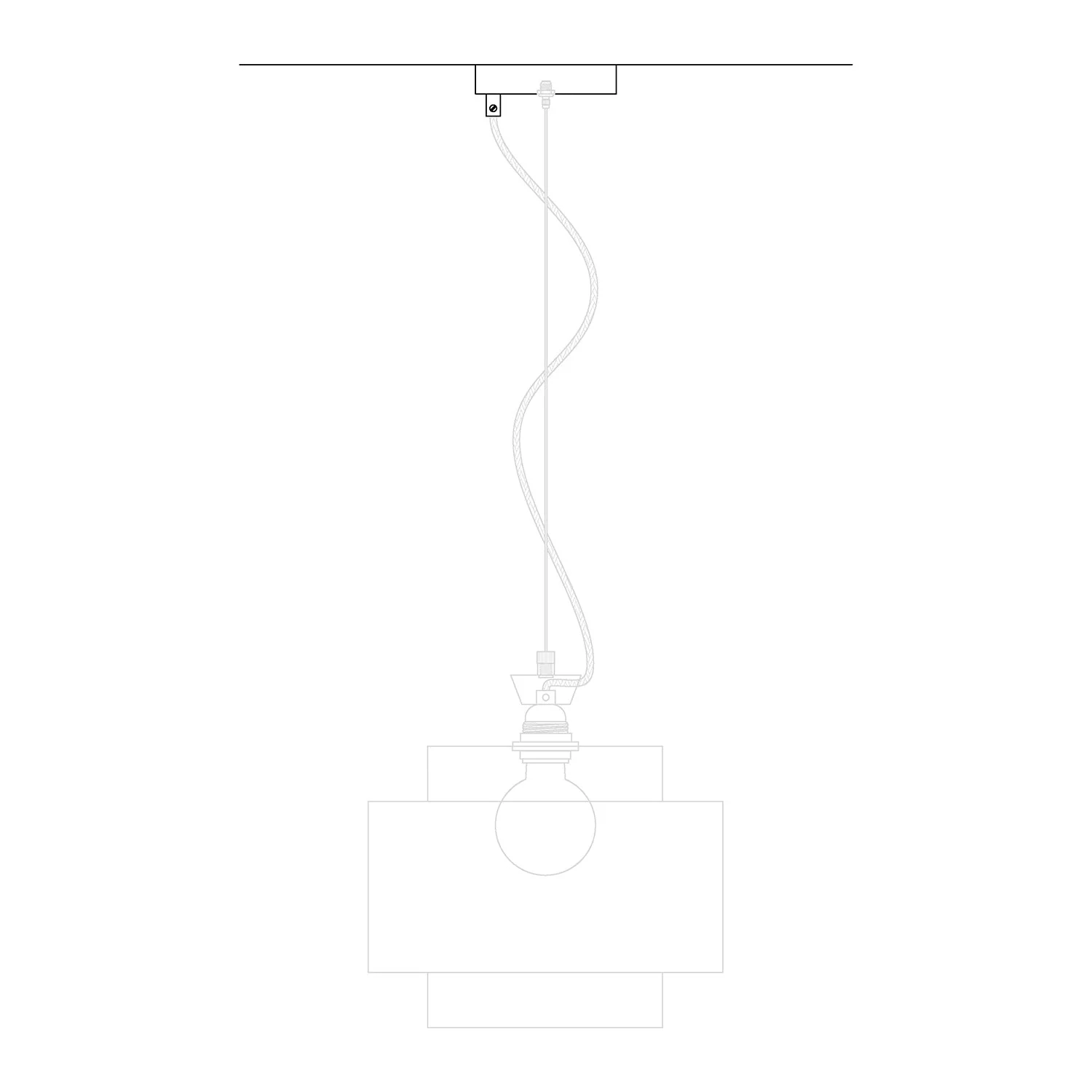 Kit zylindrischer Lampenbaldachin aus Metall Ø 120 mm mit 2 zentralen und dezentralen Löchern – Chrom - Image 4