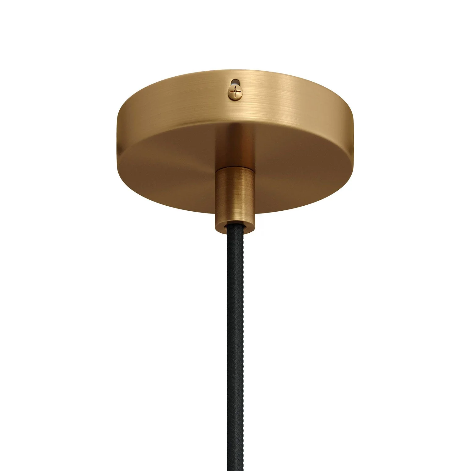 Mini-Zylinderrosetten-Set aus Metall mit 1 zentralem Loch – Satinbronze - Image 5