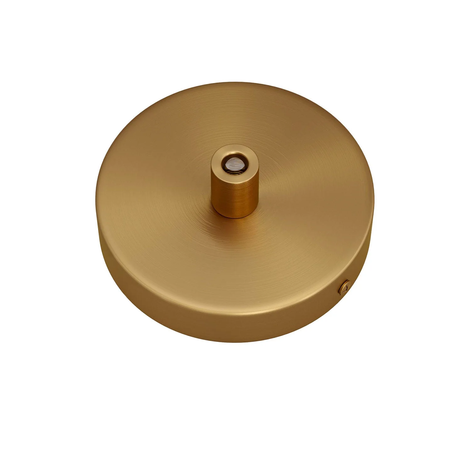Mini-Zylinderrosetten-Set aus Metall mit 1 zentralem Loch – Satinbronze - Image 6