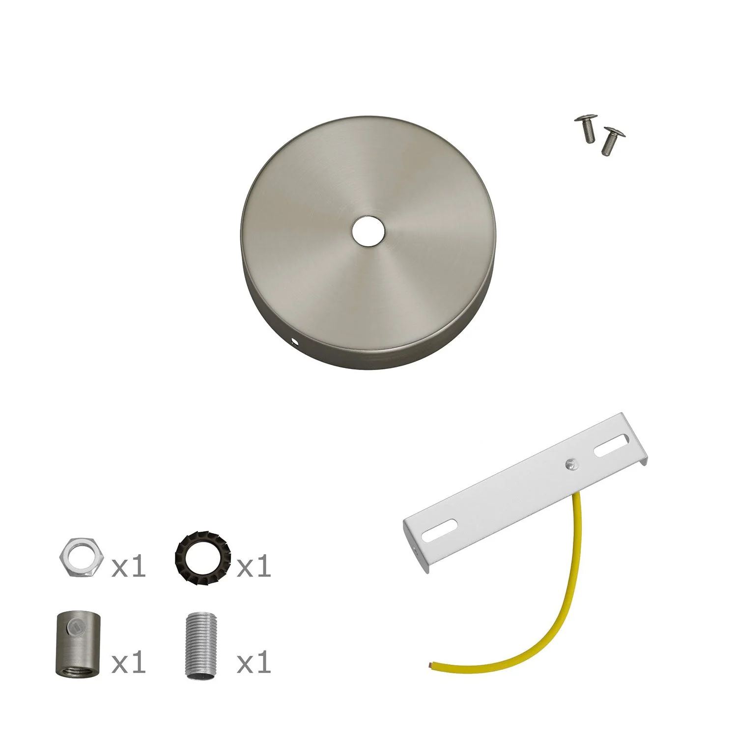 Mini-Baldachin-Kit aus Metall mit 1 zentralen Loch – Titansatiniert - Image 7