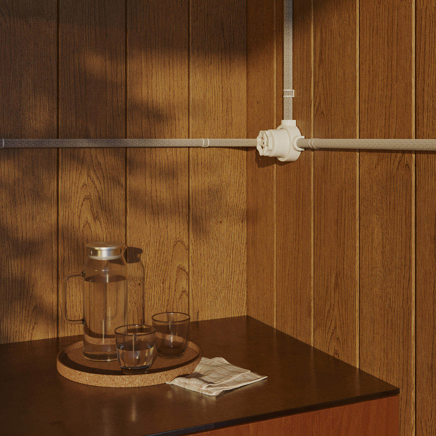 Dreh-/Wechselschalter-Set mit Knauf und Sockel für Creative-Tubes – Weißes Porzellan - Image 25