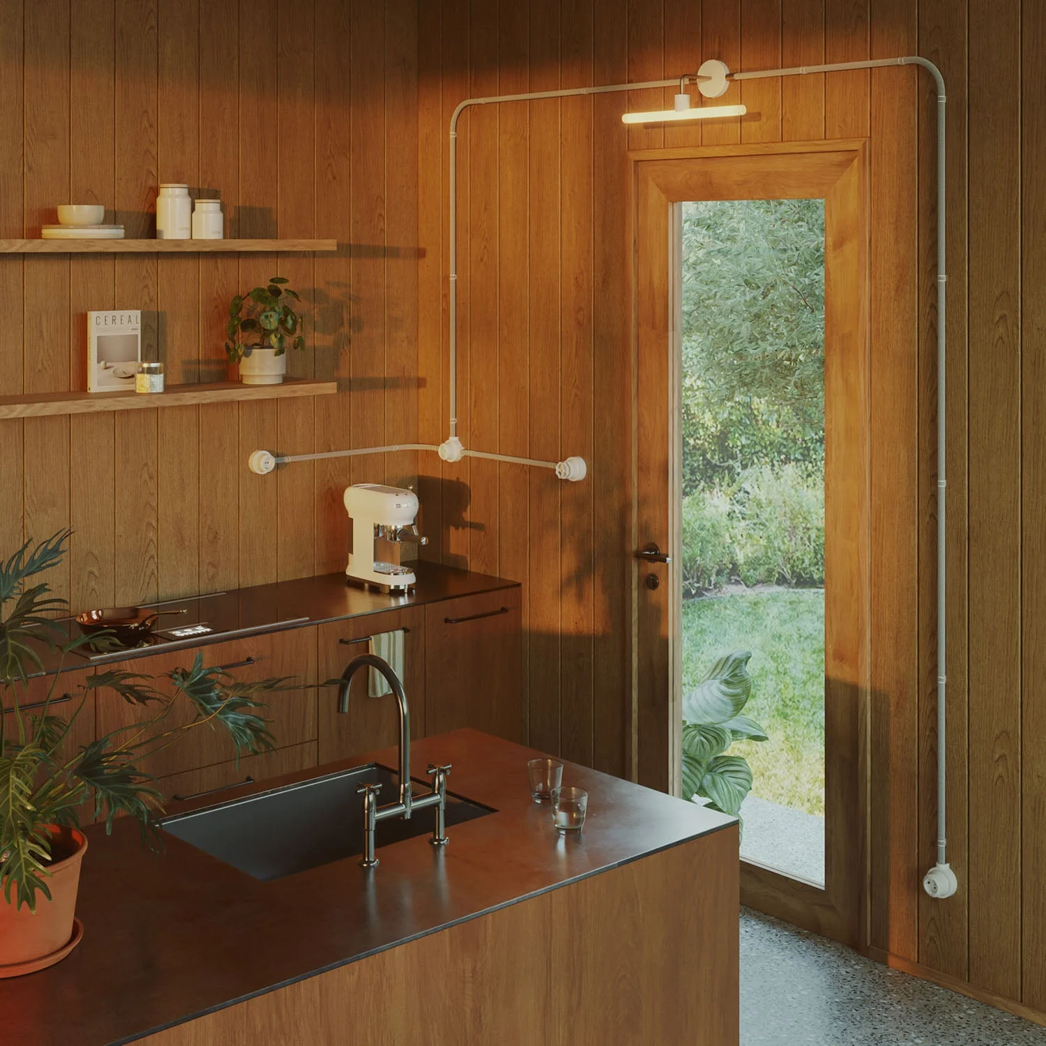 Dreh-/Wechselschalter-Set mit Knauf und Sockel für Creative-Tubes – Weißes Porzellan - Image 33