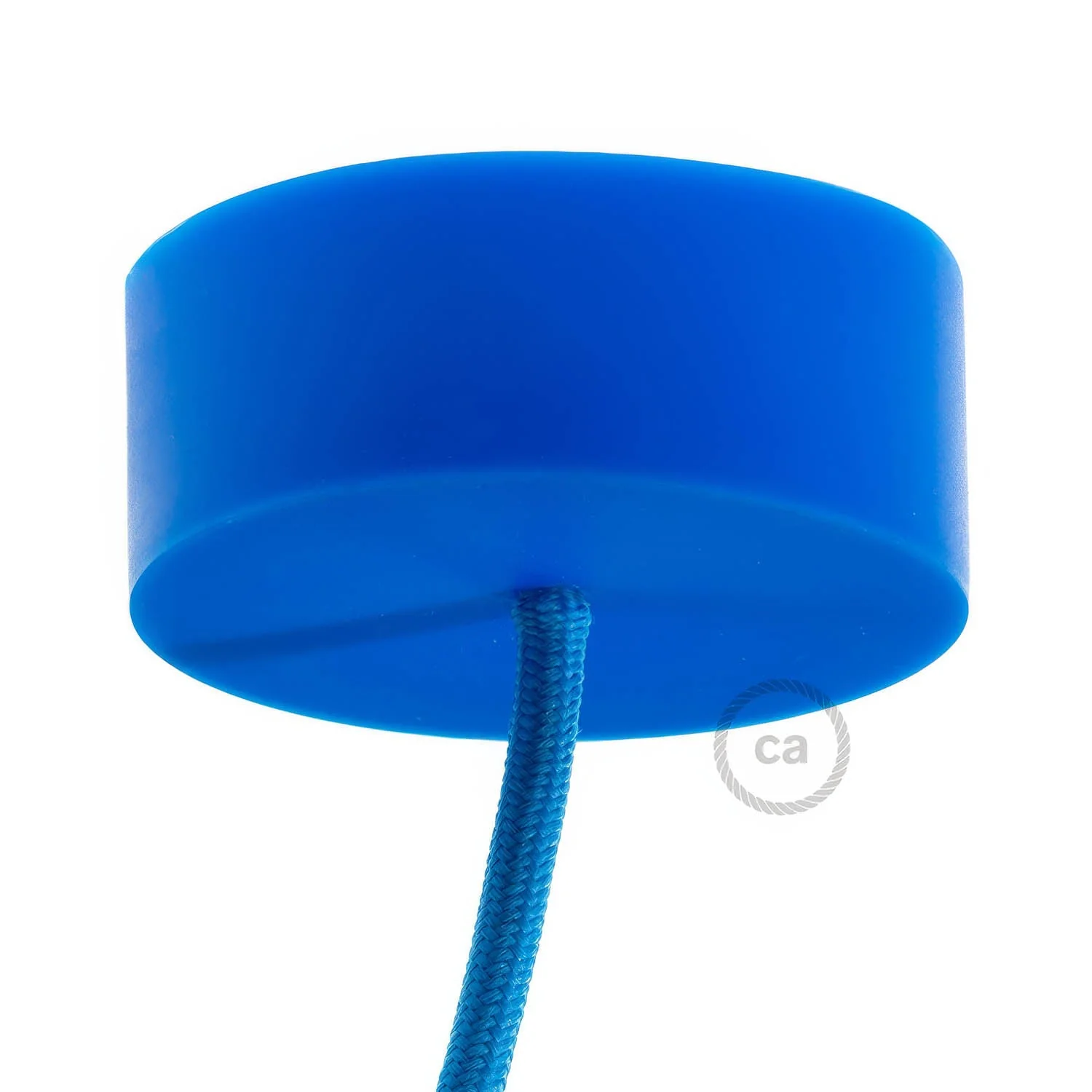 Zylinderförmige Rosetten-Silikon-Kit – Blau