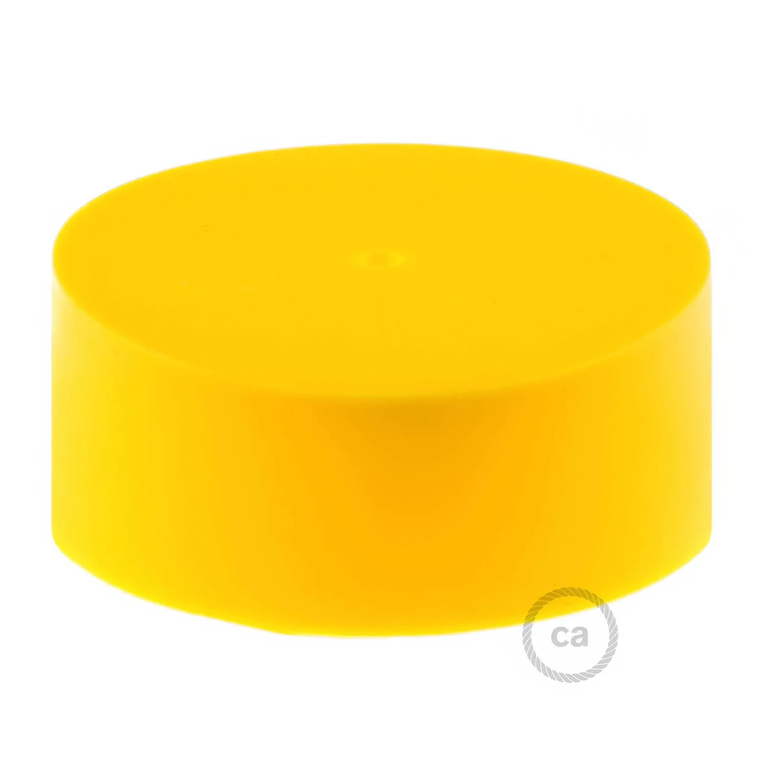 Zylindrisches Lampenbaldachin-Kit aus Silikon – Gelb - Image 2