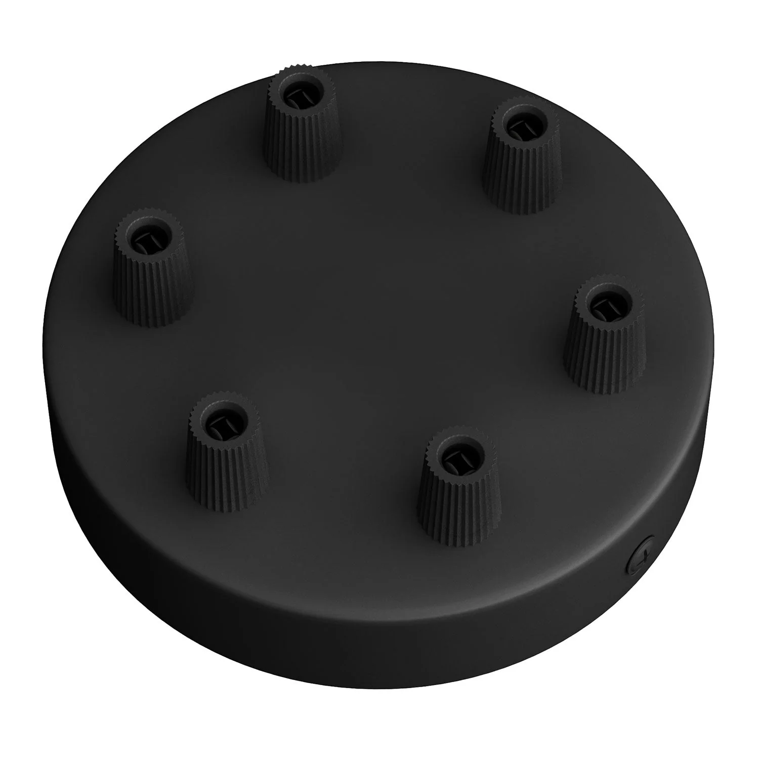 Zylindrischer Baldachin Metall-Kit mit 6 Löchern – Schwarz - Image 2
