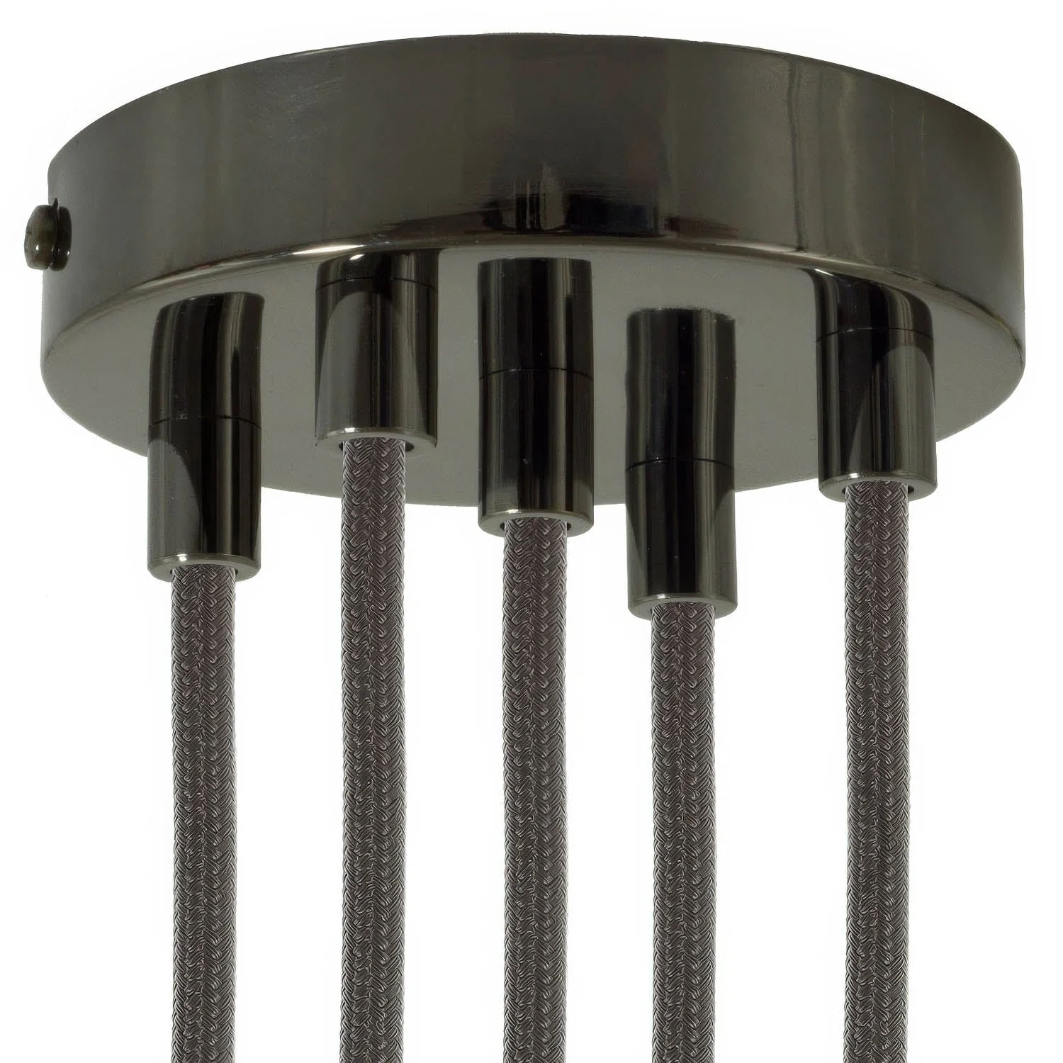 Metall-Zylinderrosetten-Kit mit 5 Löchern – Schwarzperle - Image 6