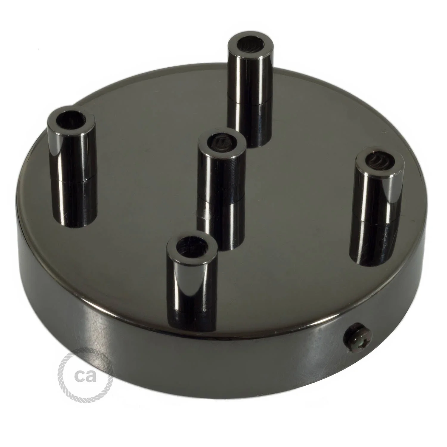 Metall-Zylinderrosetten-Kit mit 5 Löchern – Schwarzperle - Image 7