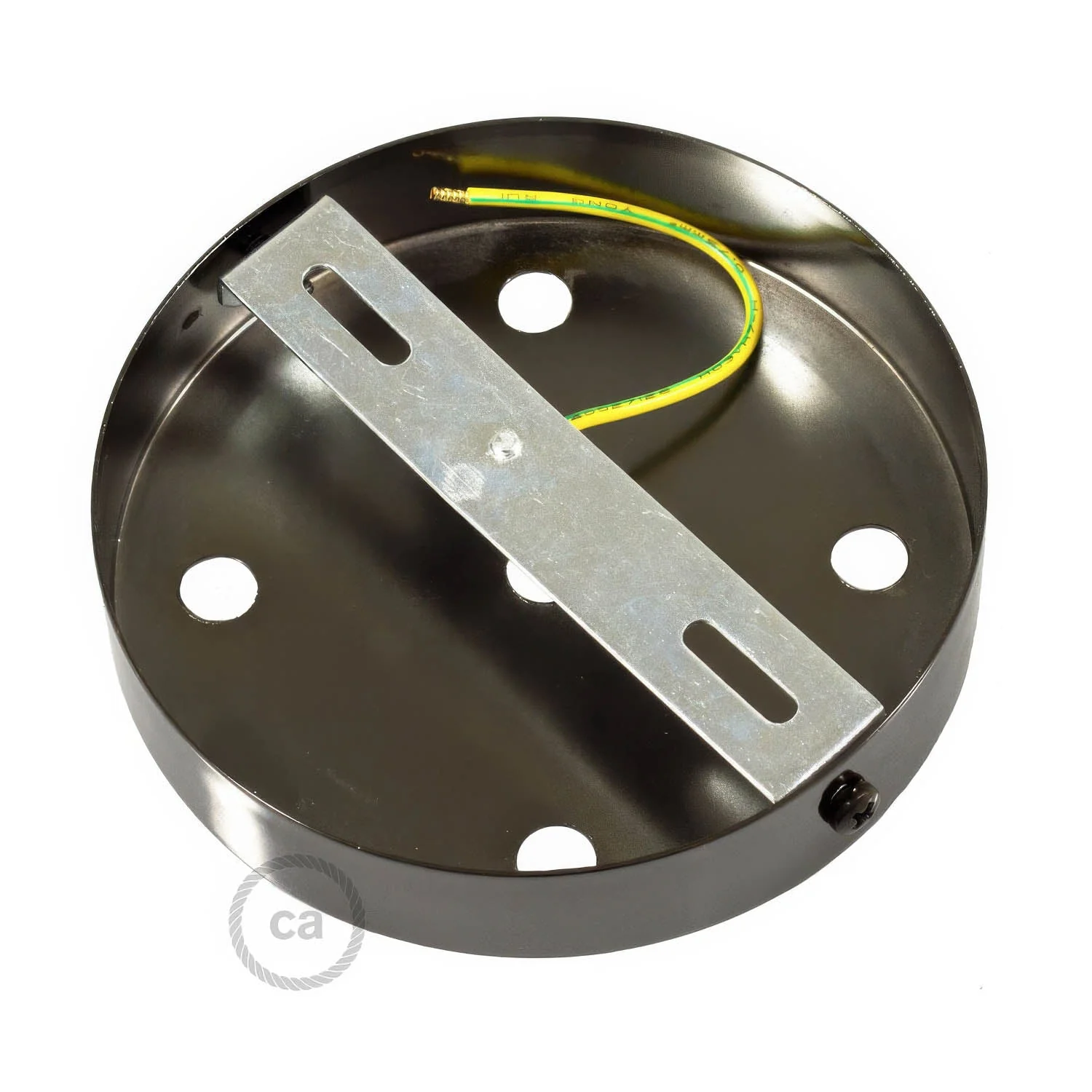 Metall-Zylinderrosetten-Kit mit 5 Löchern – Schwarzperle - Image 9
