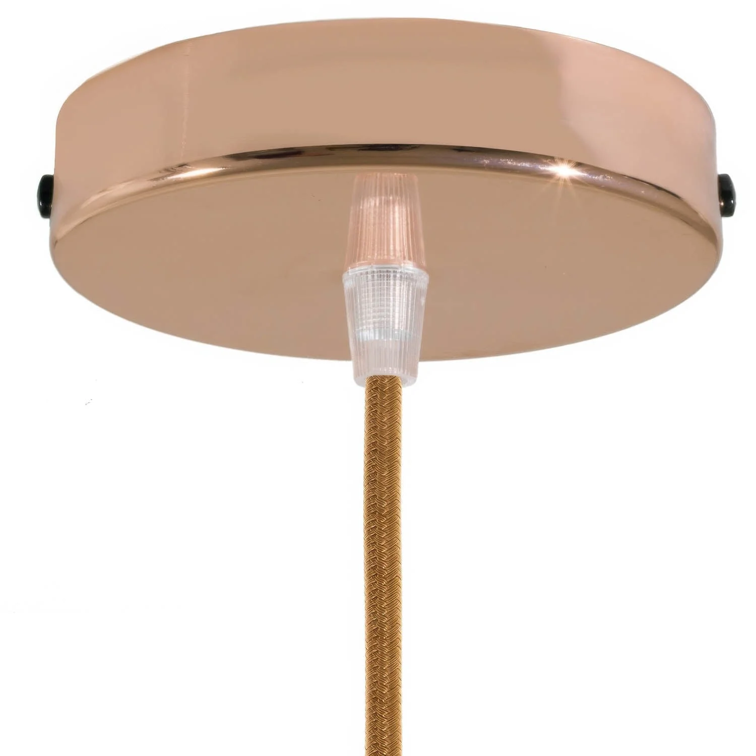 Zylindrischer Baldachin aus Metall – Kupfer
