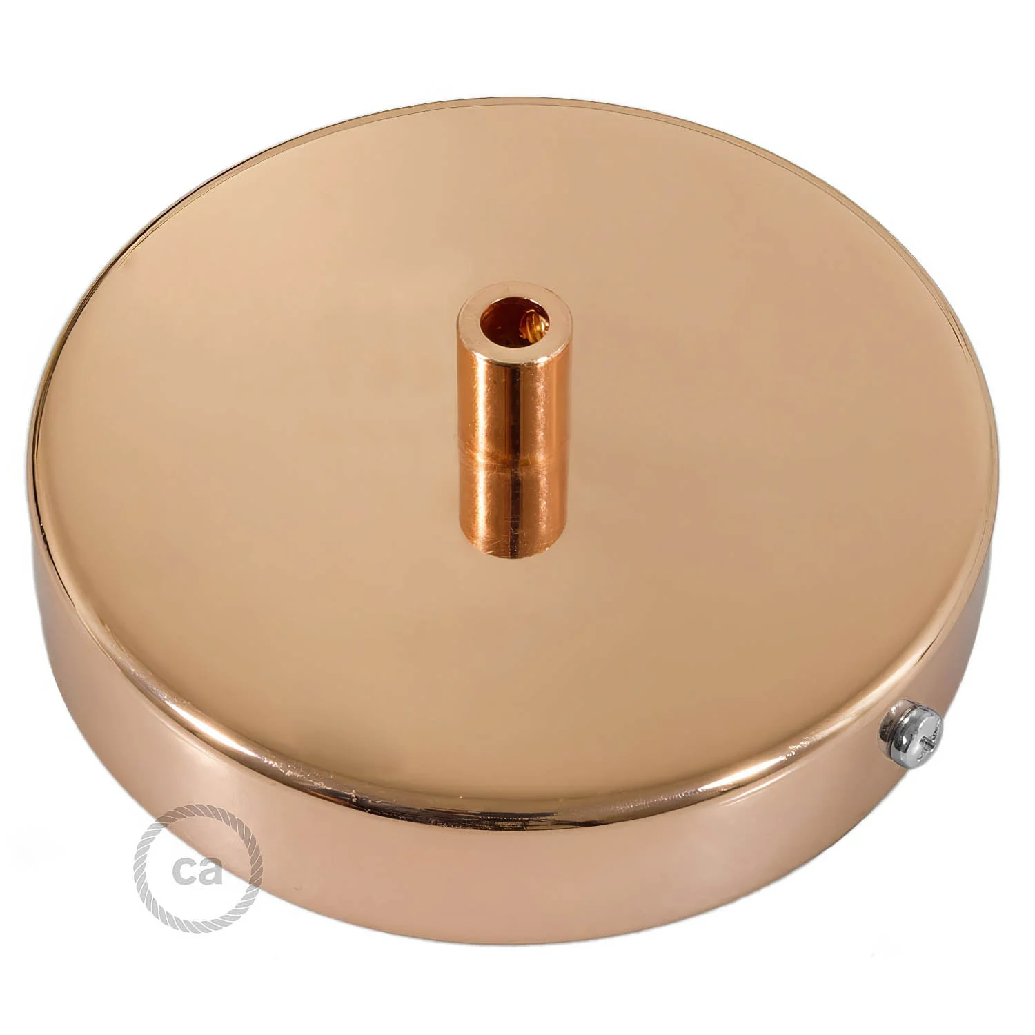 Zylindrischer Baldachin aus Metall – Kupfer - Image 7