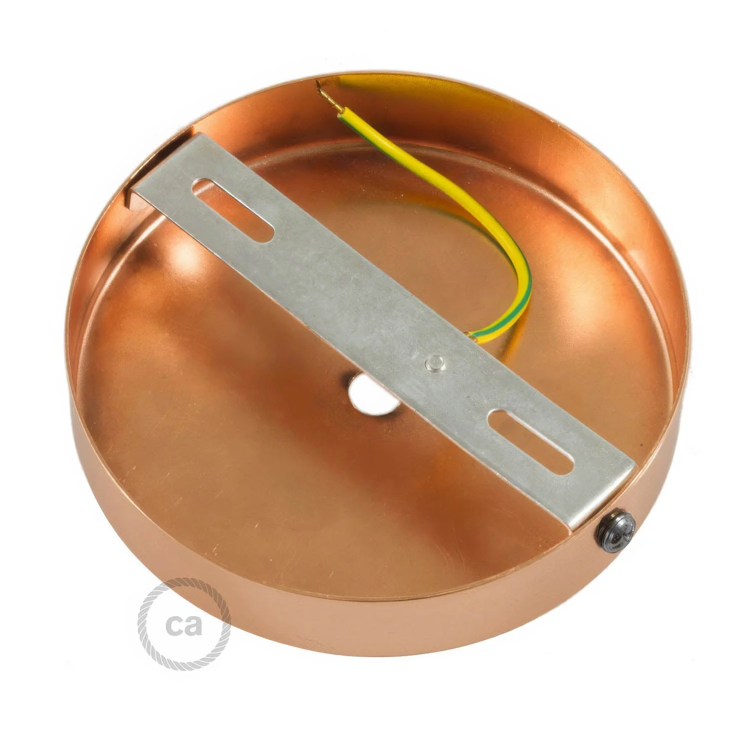 Zylindrischer Baldachin aus Metall – Kupfer - Image 9