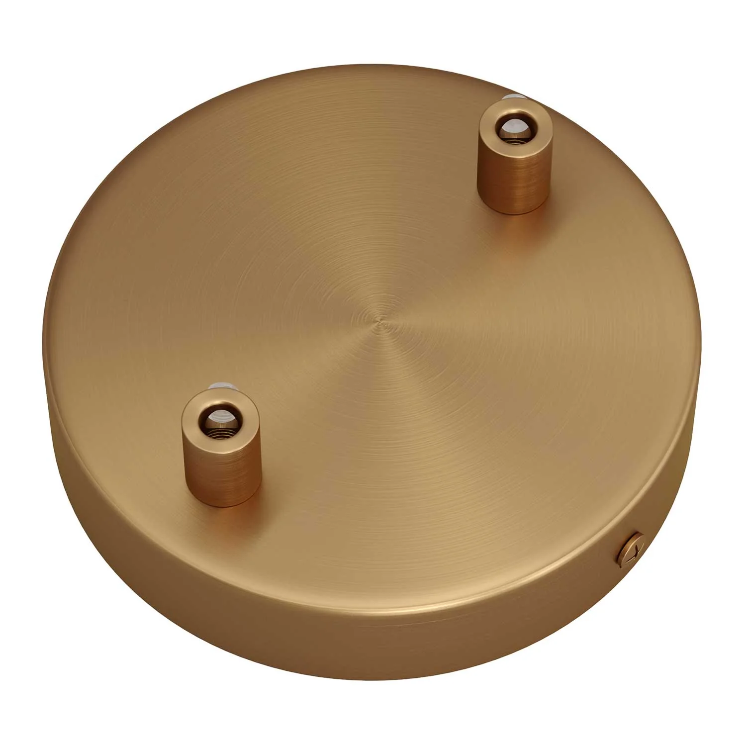 Set für zylindrischen Baldachin aus Metall mit 2 Löchern – Satinbronze - Image 7