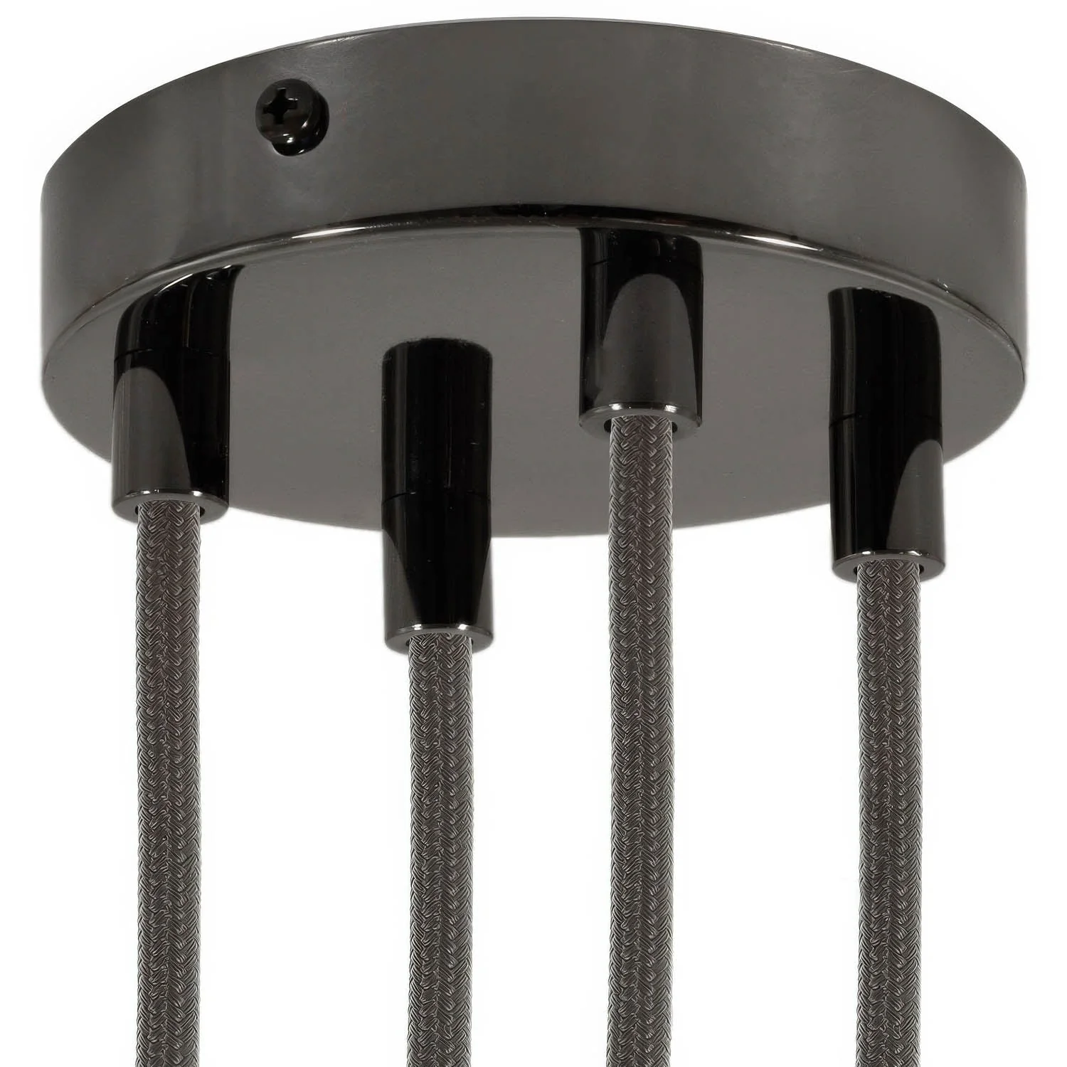 Zylindrisches Metall-Baldachin-Kit mit 4 Löchern - Perlenschwarz - Image 6