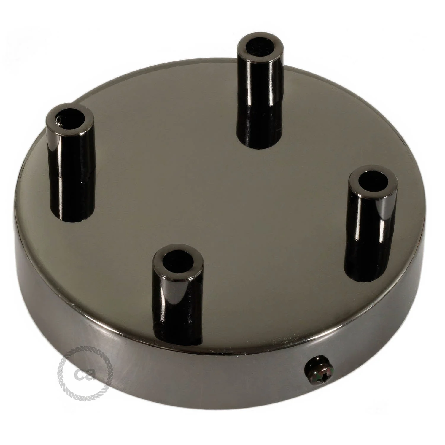 Zylindrisches Metall-Baldachin-Kit mit 4 Löchern - Perlenschwarz - Image 7