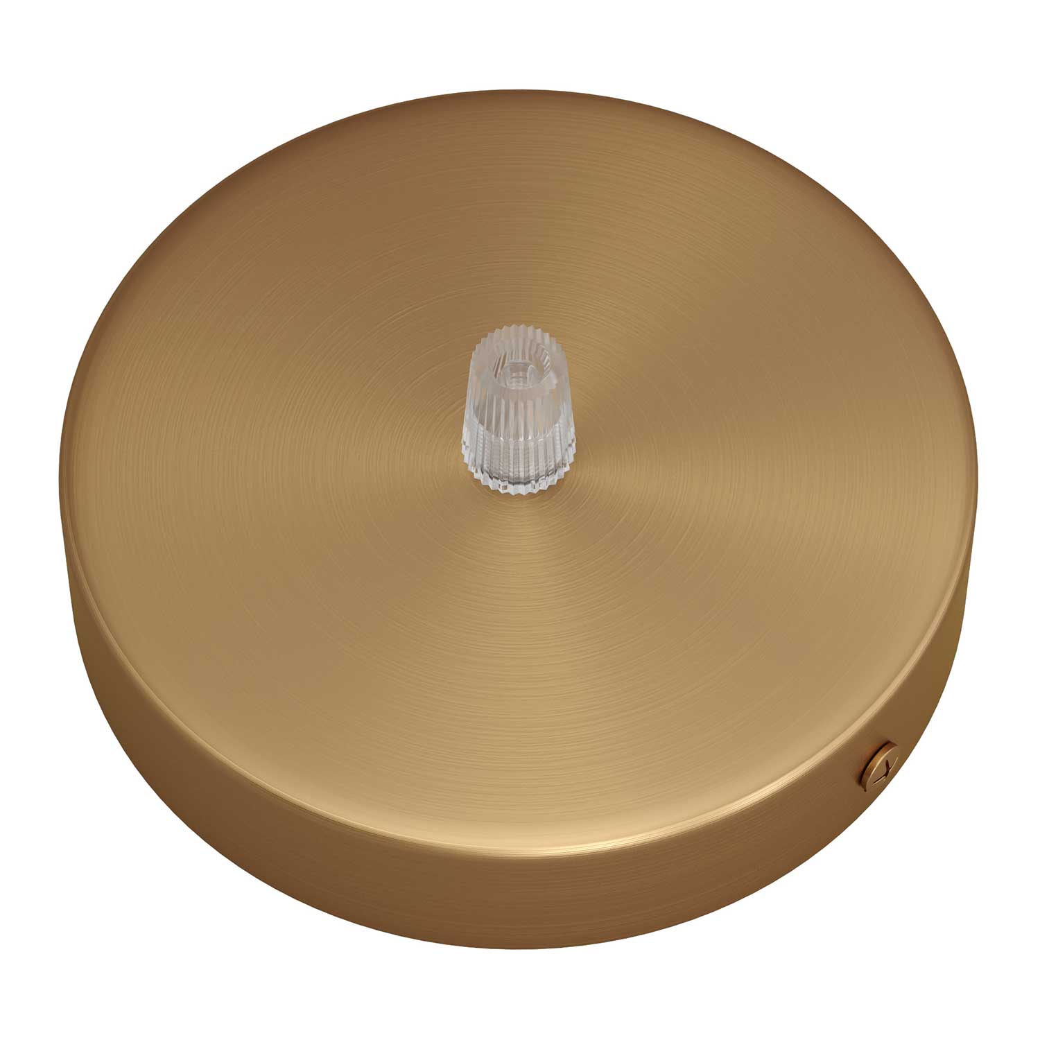 Zylindrisches Deckenrosen-Kit aus Metall – Satiniertes Bronze - Image 2