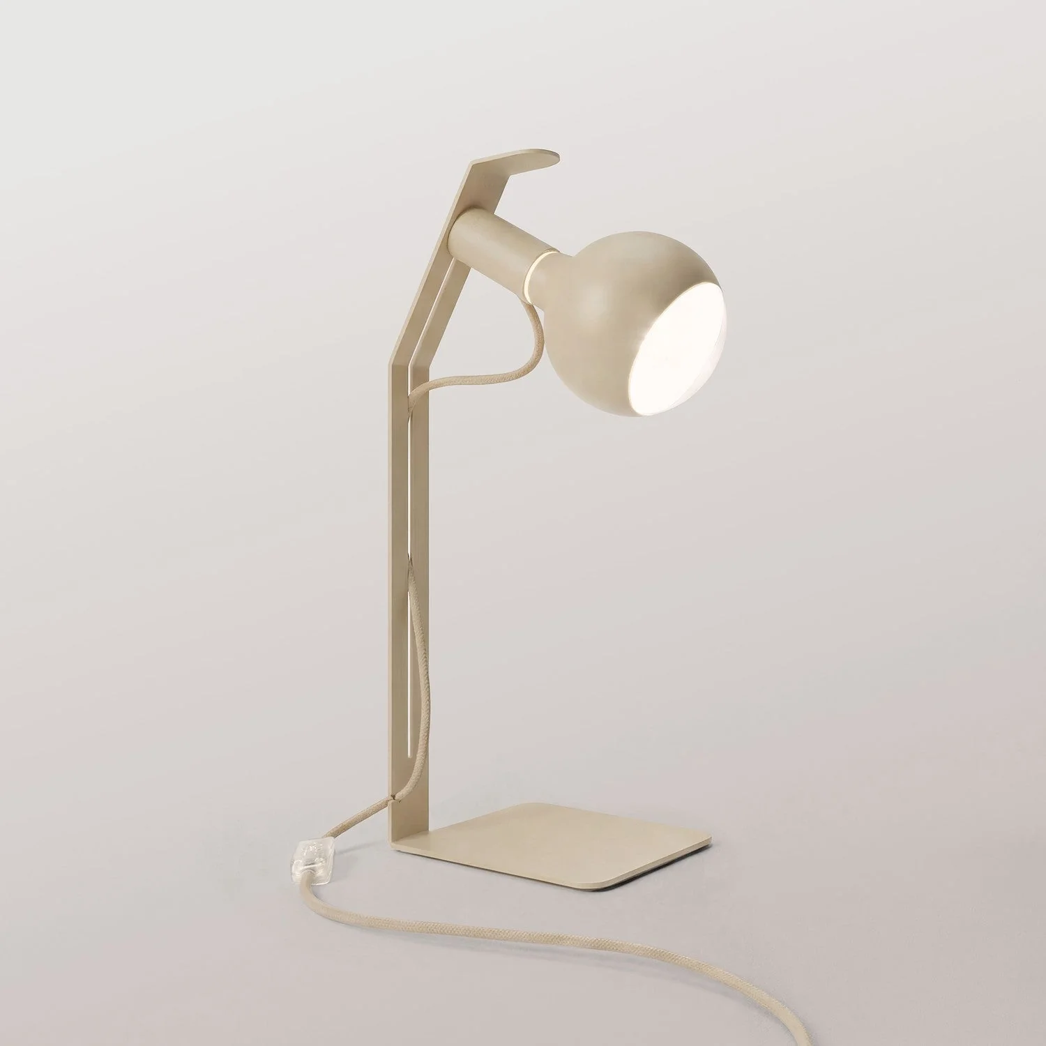 Koso Lucia - Tischlampe mit UK-Stecker - Panna