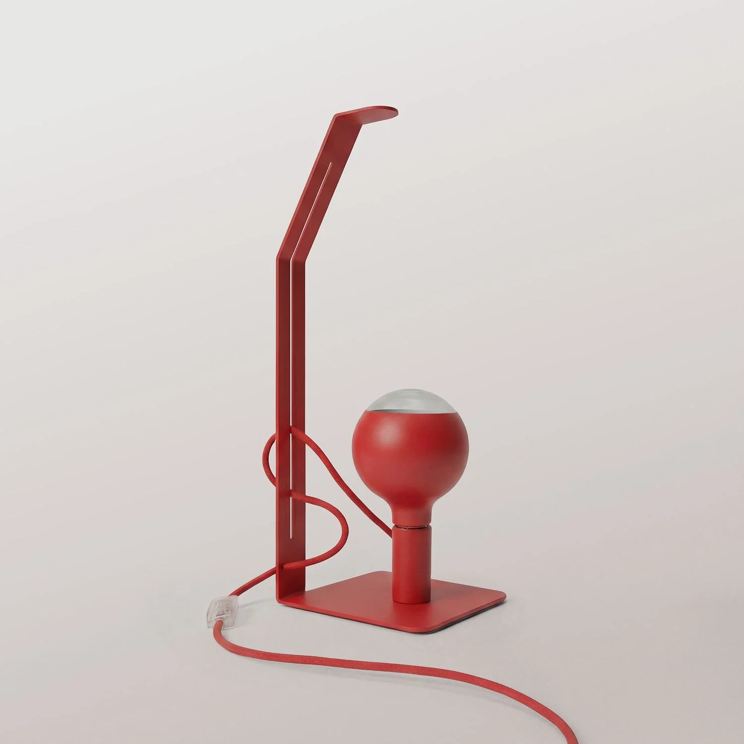Koso Lucia – Tischlampe mit UK-Stecker – Rot - Image 6