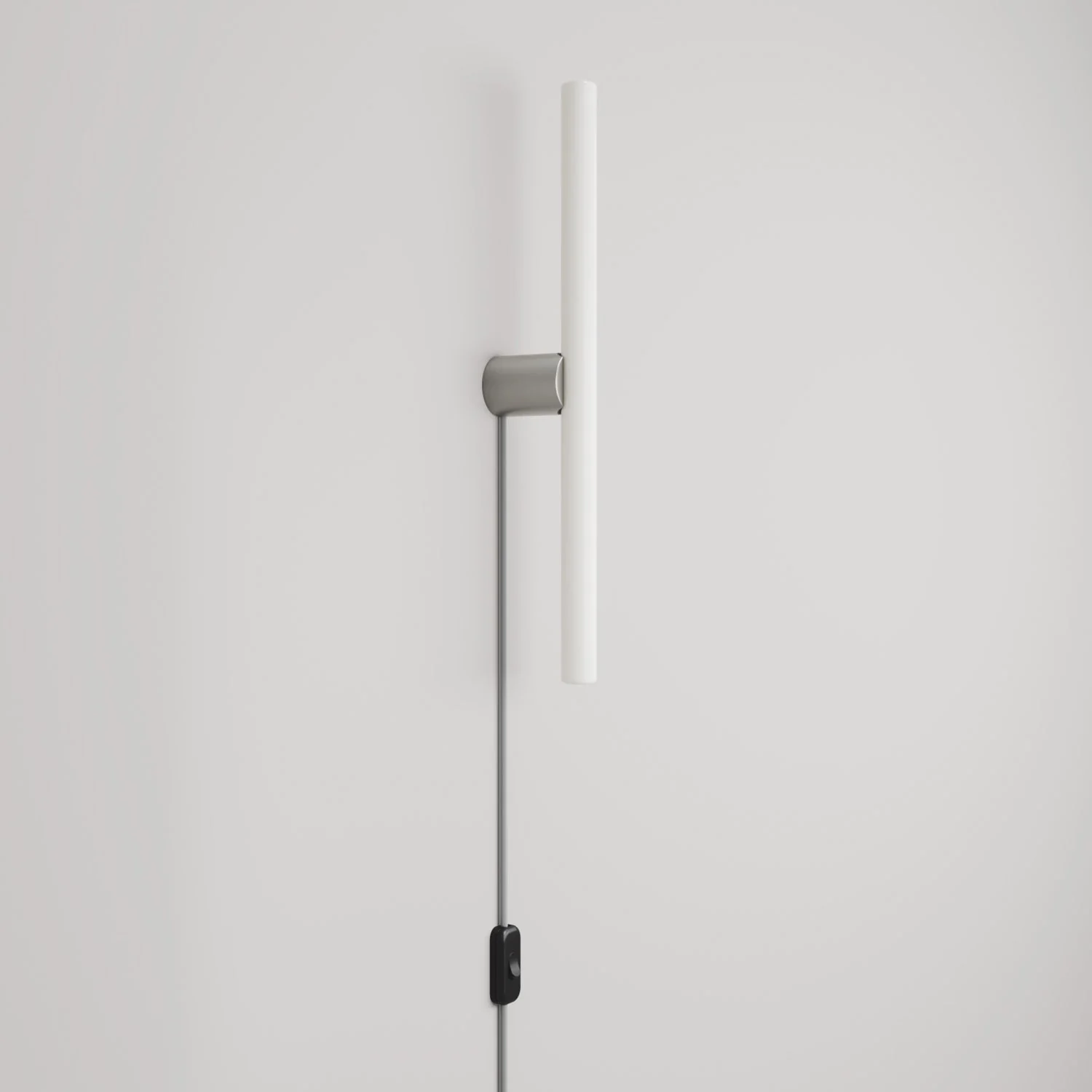 Lampe mit UK-Stecker, Metalloberfläche und linearer S14d LED-Lampe – Satiniert-Titan - Image 4