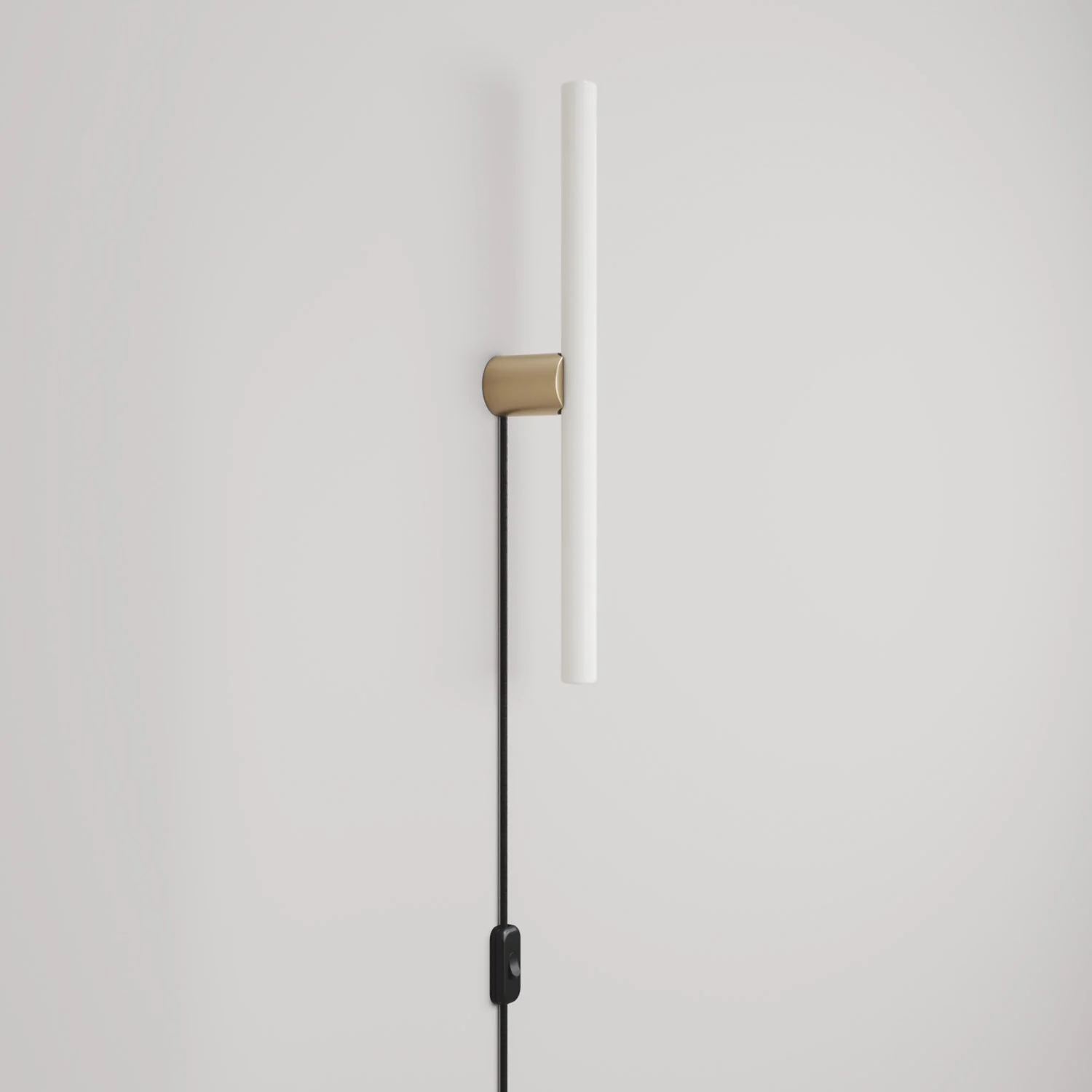 Lampe mit UK-Stecker, Metall-Finish und linearer LED-Glühbirne S14d – Satin-Bronze - Image 4