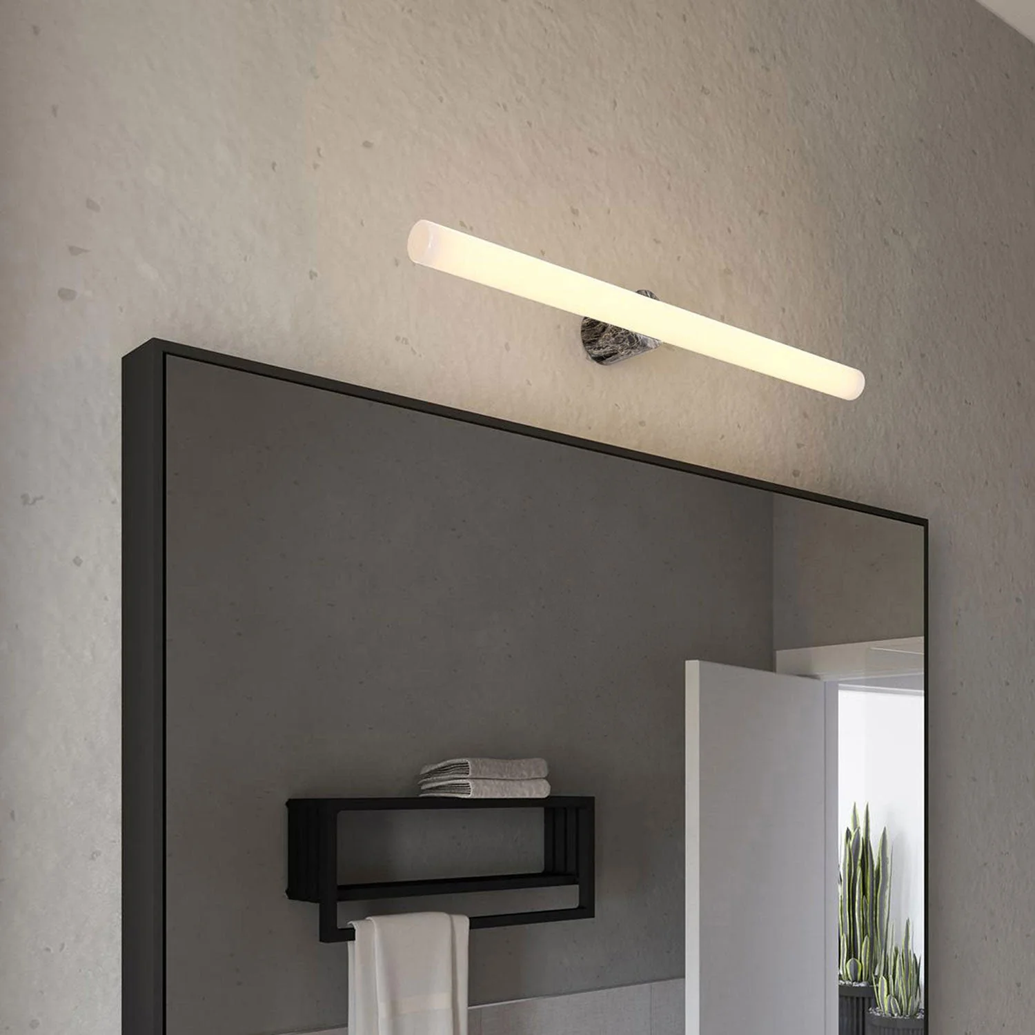 Lampenfassungen esse14 für Wand oder Decke mit S14d-Fassung - Wasserdicht IP44 - Effekt Brauner Marmor - Image 5