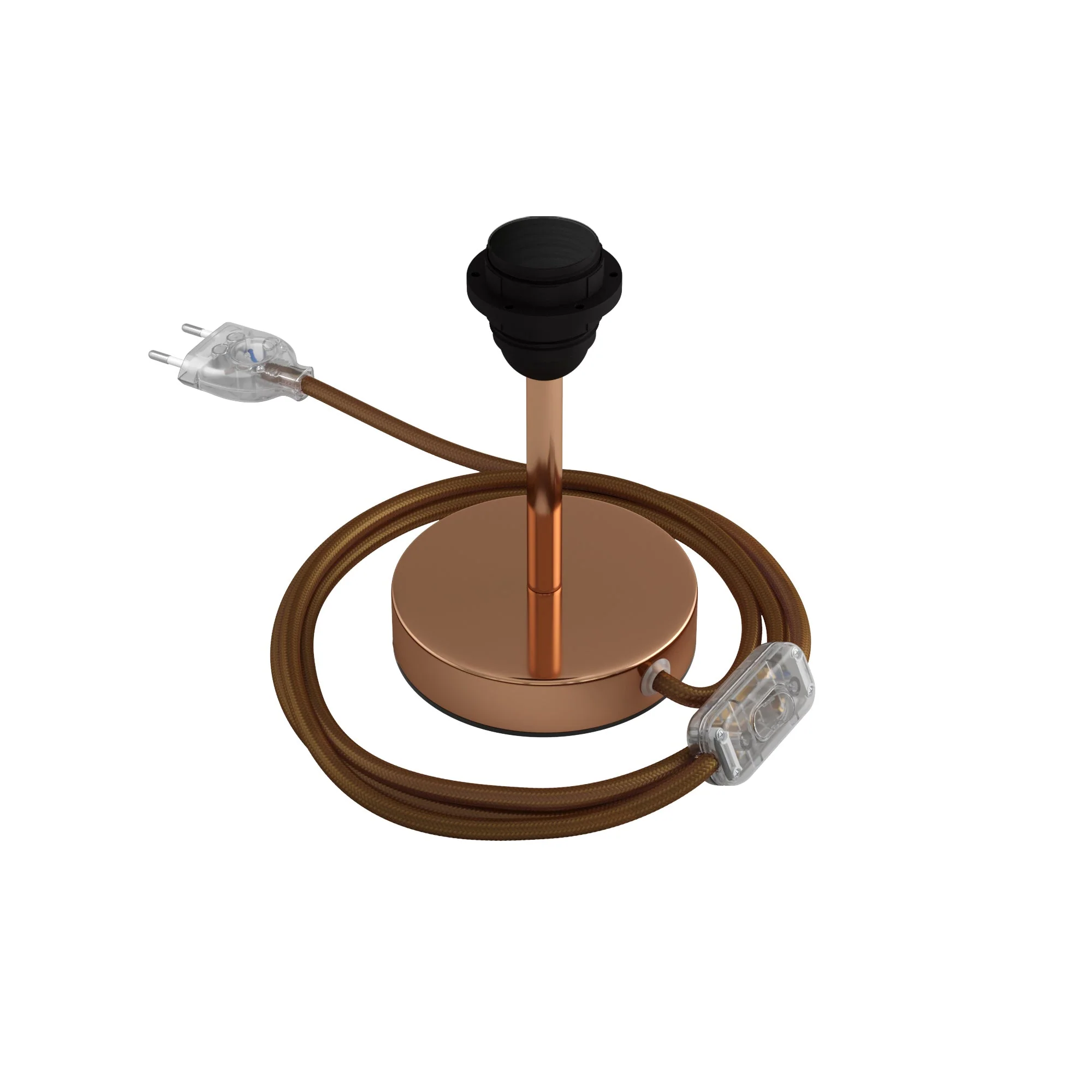 Alzaluce für Lampenschirm – Tischlampe aus Metall – Kupfer - Image 5