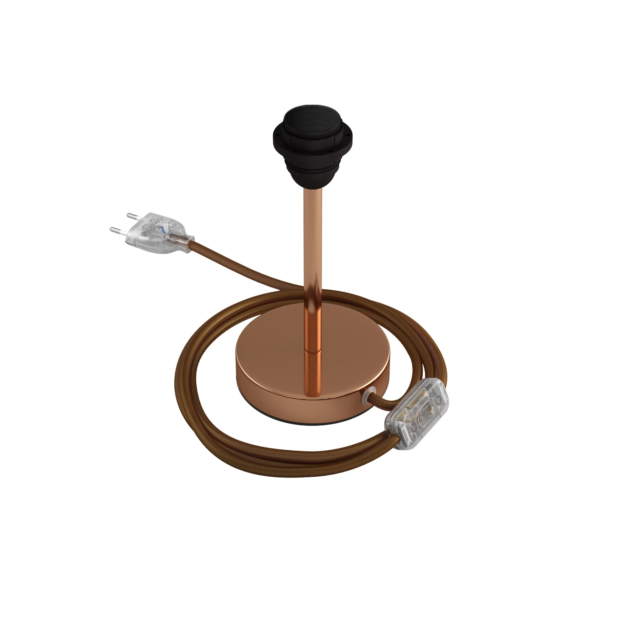 Alzaluce für Lampenschirm – Tischlampe aus Metall – Kupfer - Image 6