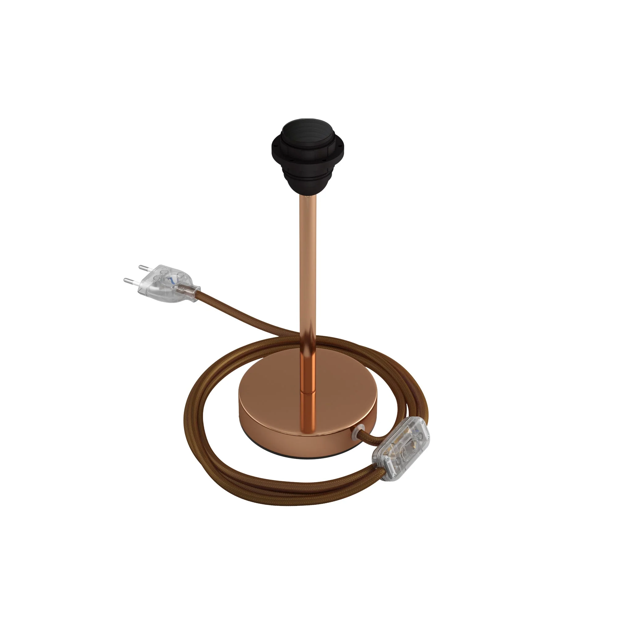 Alzaluce für Lampenschirm – Tischlampe aus Metall – Kupfer - Image 7