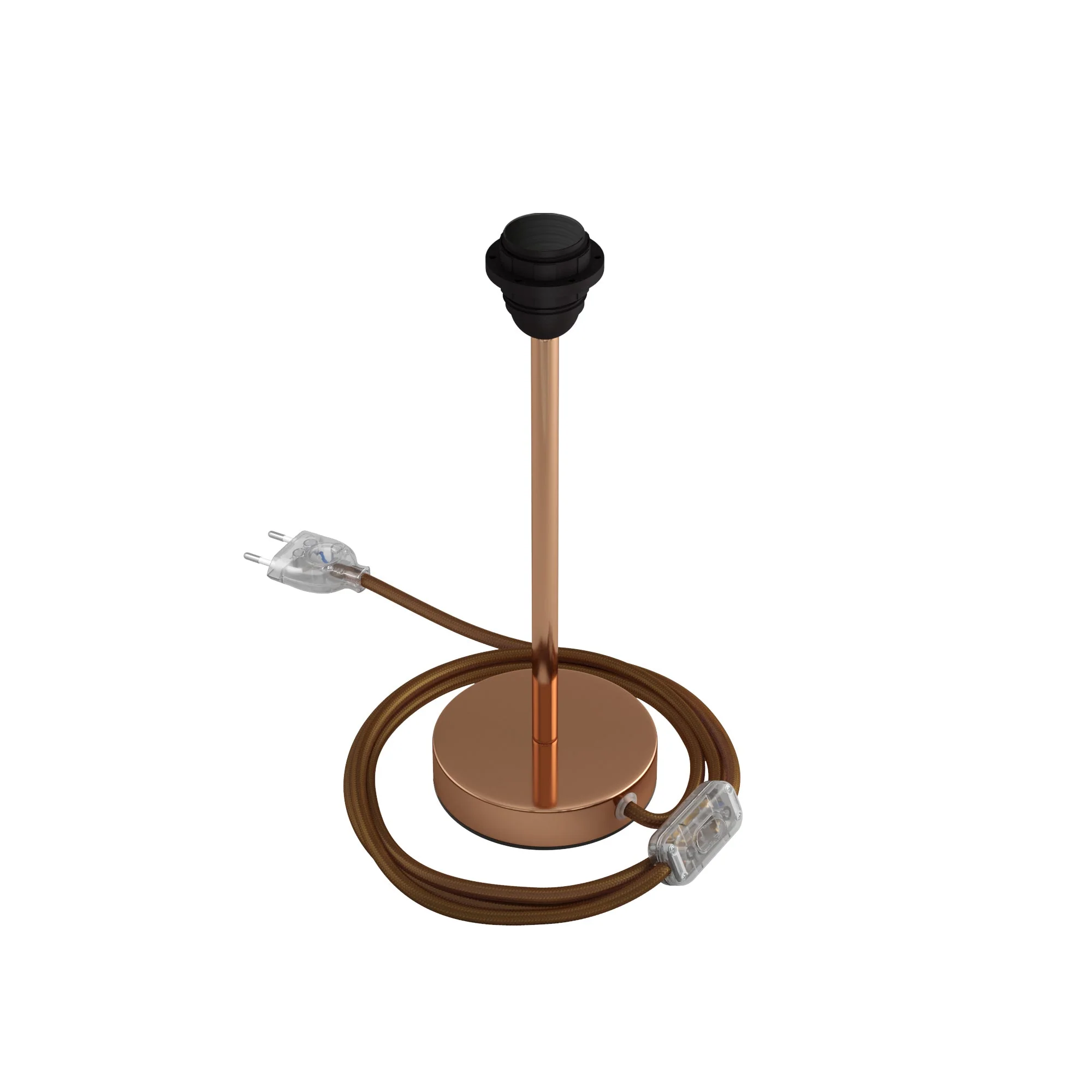 Alzaluce für Lampenschirm – Tischlampe aus Metall – Kupfer - Image 8