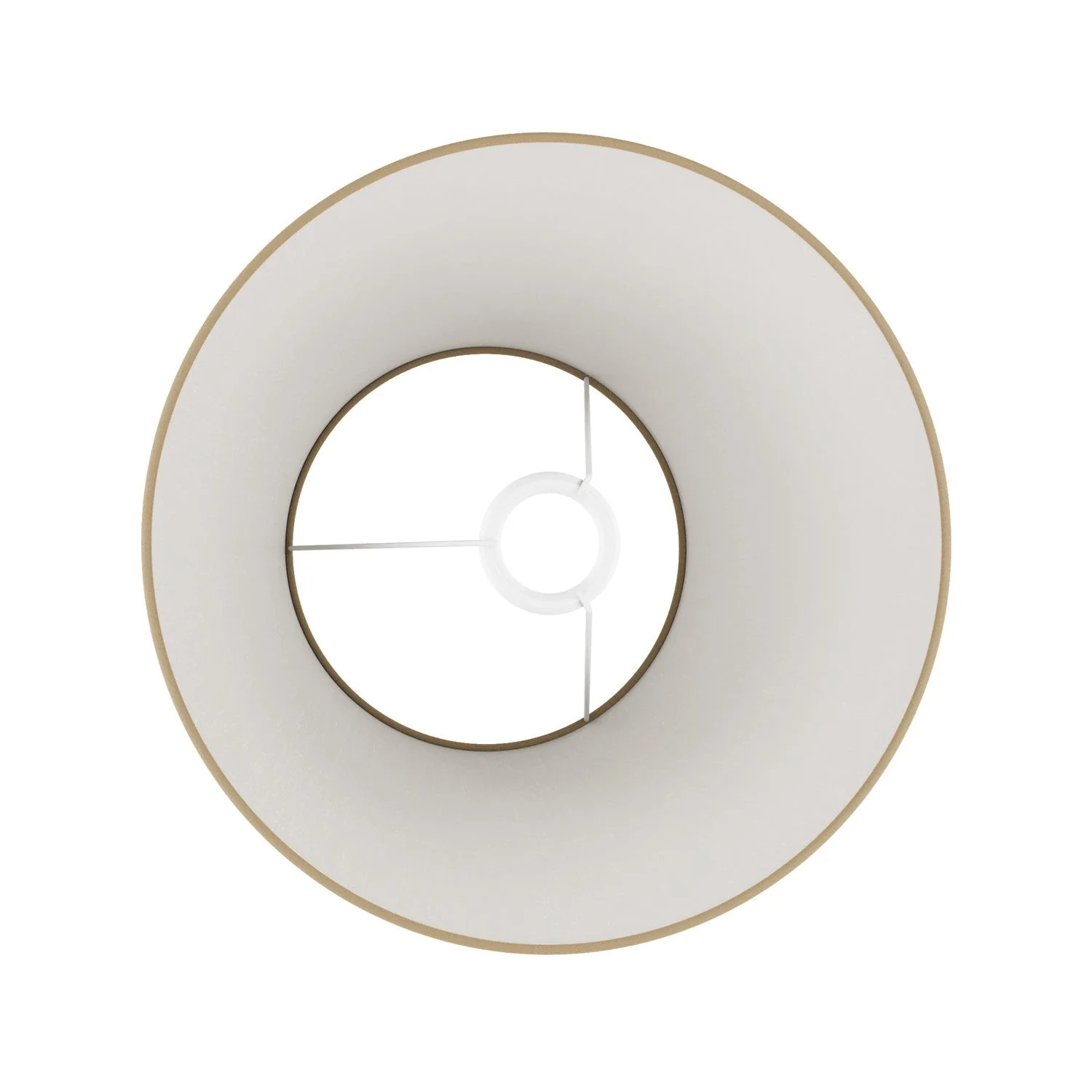 Lampenschirm Impero M aus Stoff für Tisch- oder Wandleuchten mit E27-Fassung – Made in Italy – Naturjute - Image 3