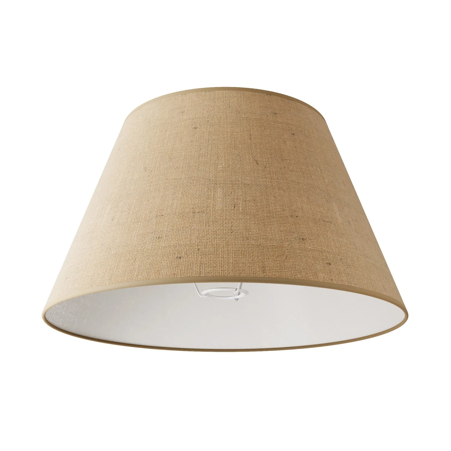 Impero-Lampenschirm L für Tischlampe oder Wandleuchte mit E27-Fassung – Made in Italy – Naturjute