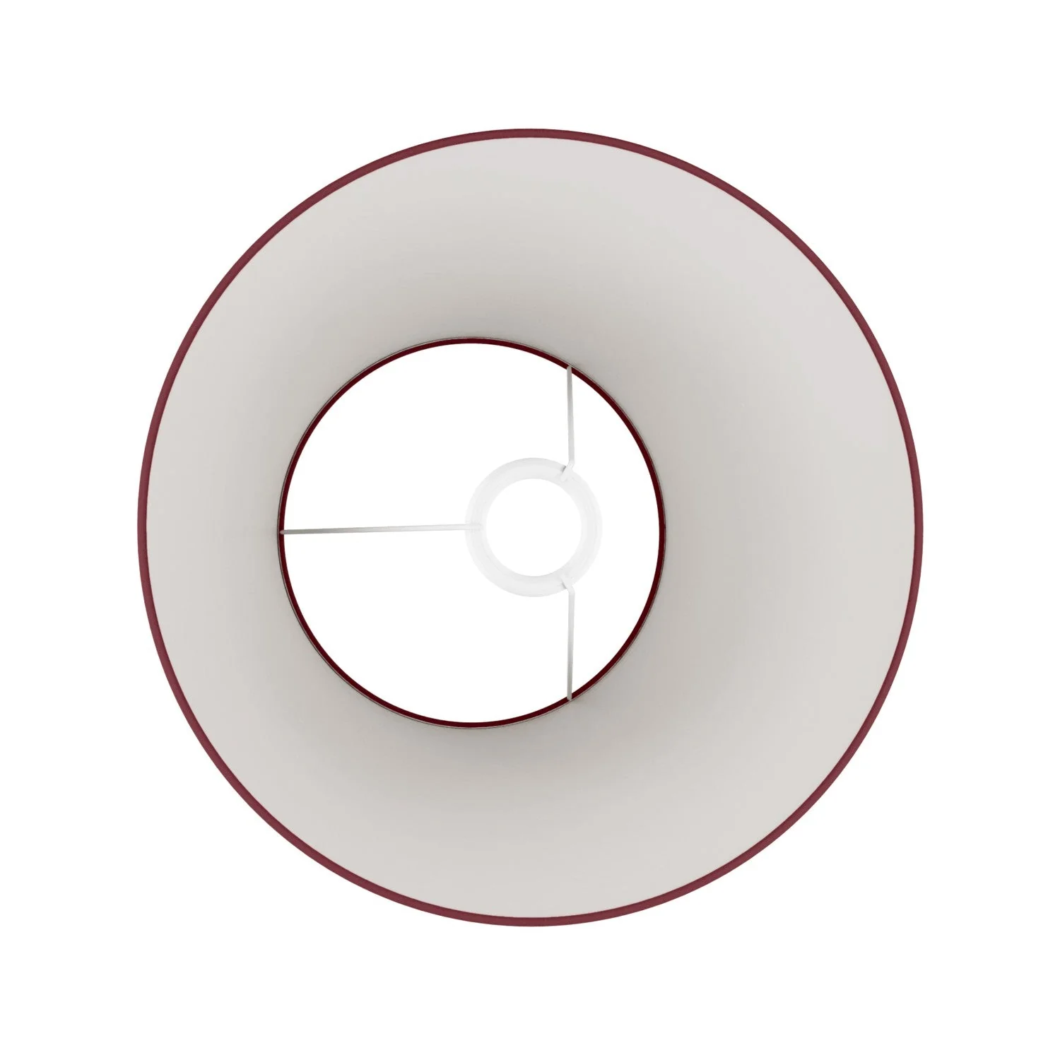 Lampenschirm Impero M aus Stoff für Stehleuchten mit E27-Fassung – Made in Italy – Arenal Bordeaux - Image 3
