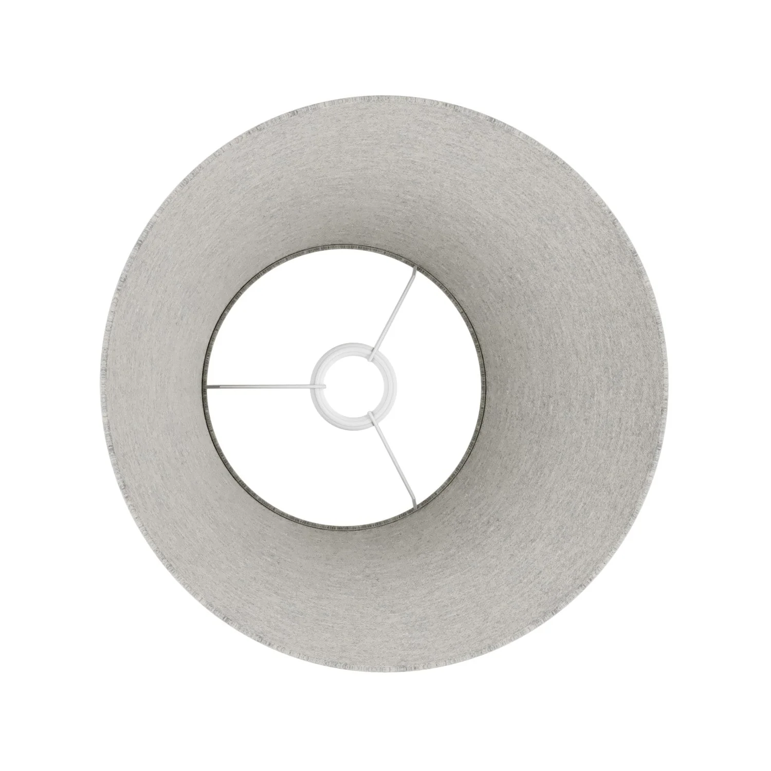 Impero M Schirm für Pendelleuchte mit E27-Fassung – Made in Italy – Hellgraue Wolle - Image 3