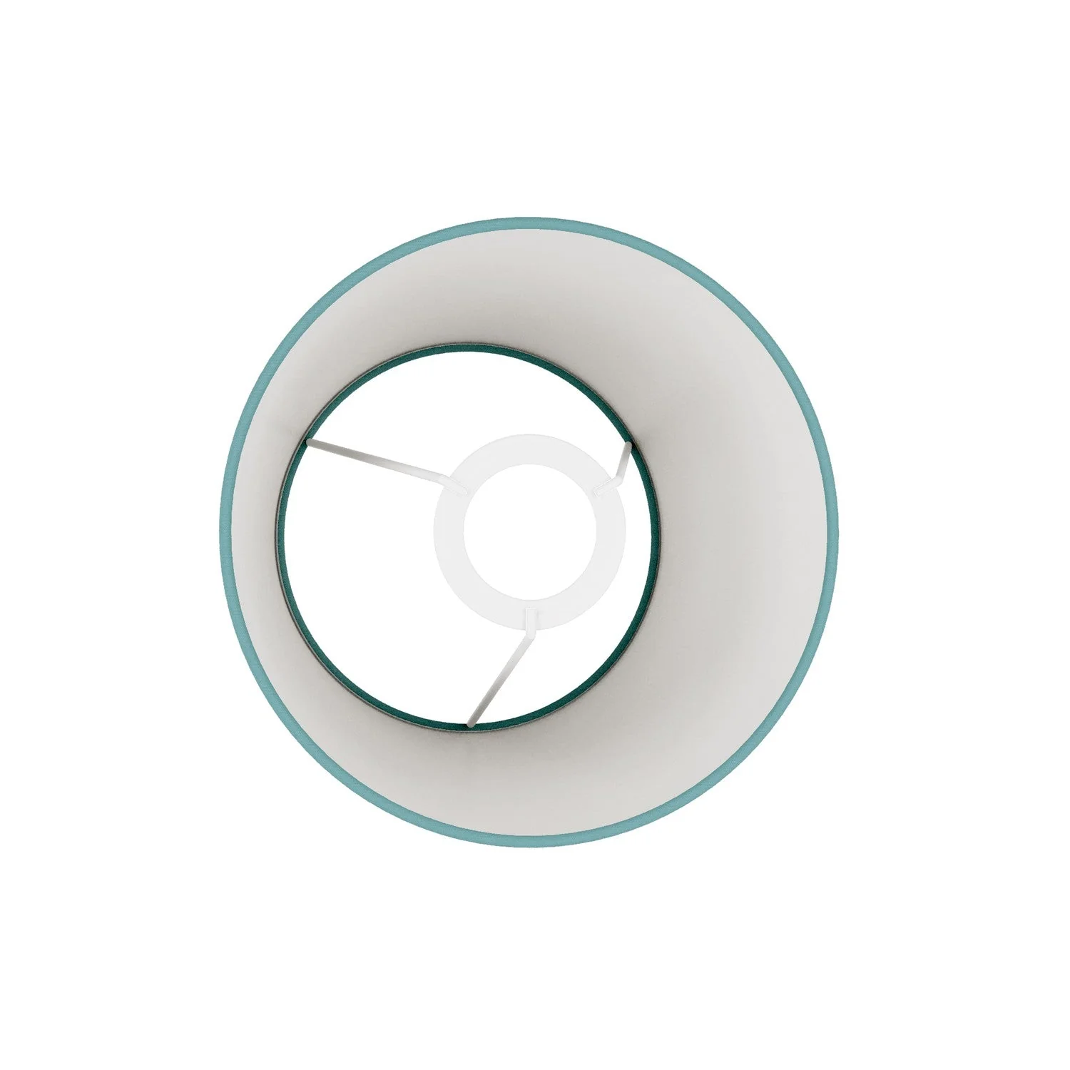 Impero S Lampenschirm mit E27-Fassung für Tisch- oder Wandleuchte – Made in Italy – Dubbio Grün Stoff - Image 3