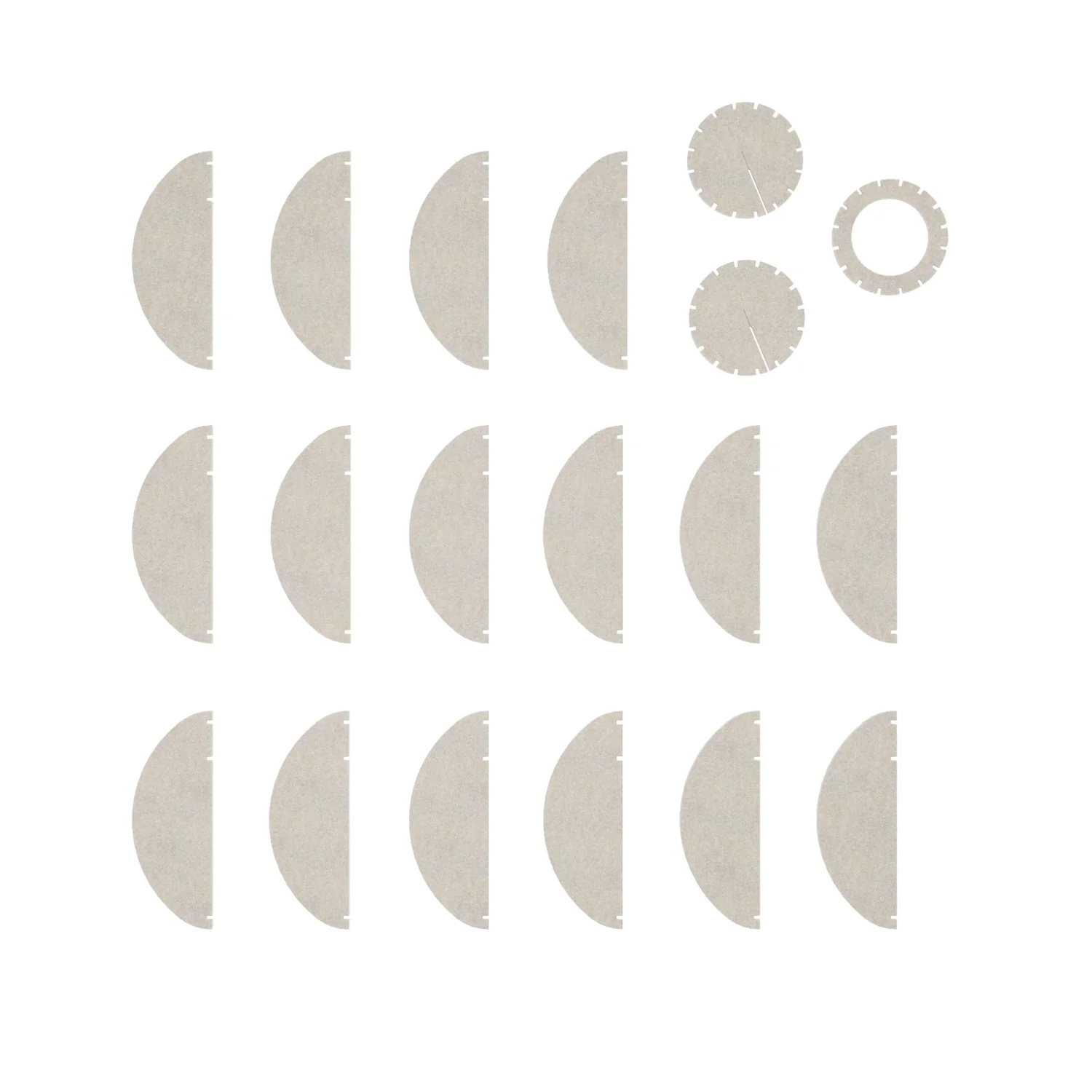 LAMPSHADE – Pendelleuchte mit elliptischem Schirm – Taubengrau Melange - Image 6