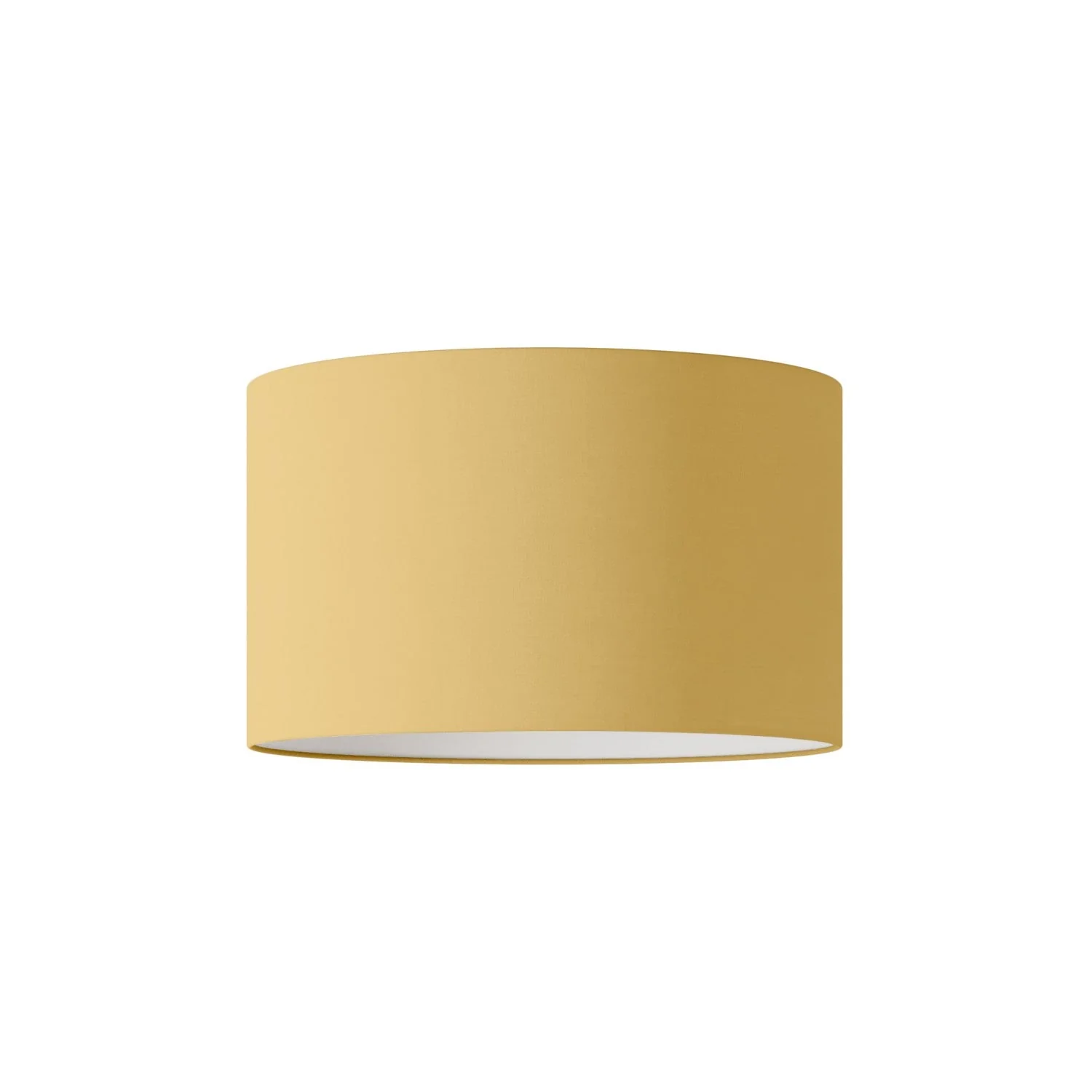 Zylinder-Lampenschirm L aus Stoff mit E27-Fassung - Made in Italy - Arenal Gold