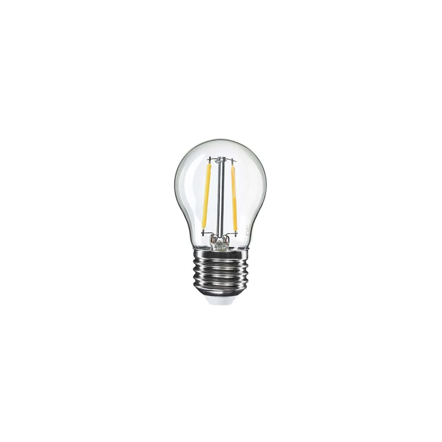 LED-Glühbirne Transparent Globetta G45 2W 136Lm E27 2700K – E08