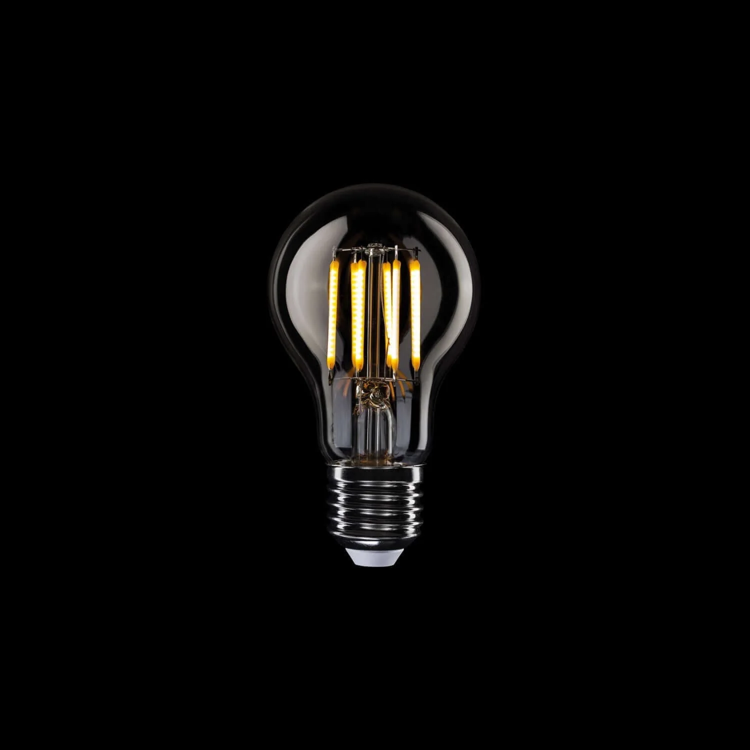 Transparente LED-Lampe Linea 5V Vertikalfaden Tropfen A60 1,7W 150Lm E27 2500K Dimmbar - B03 - Image 2