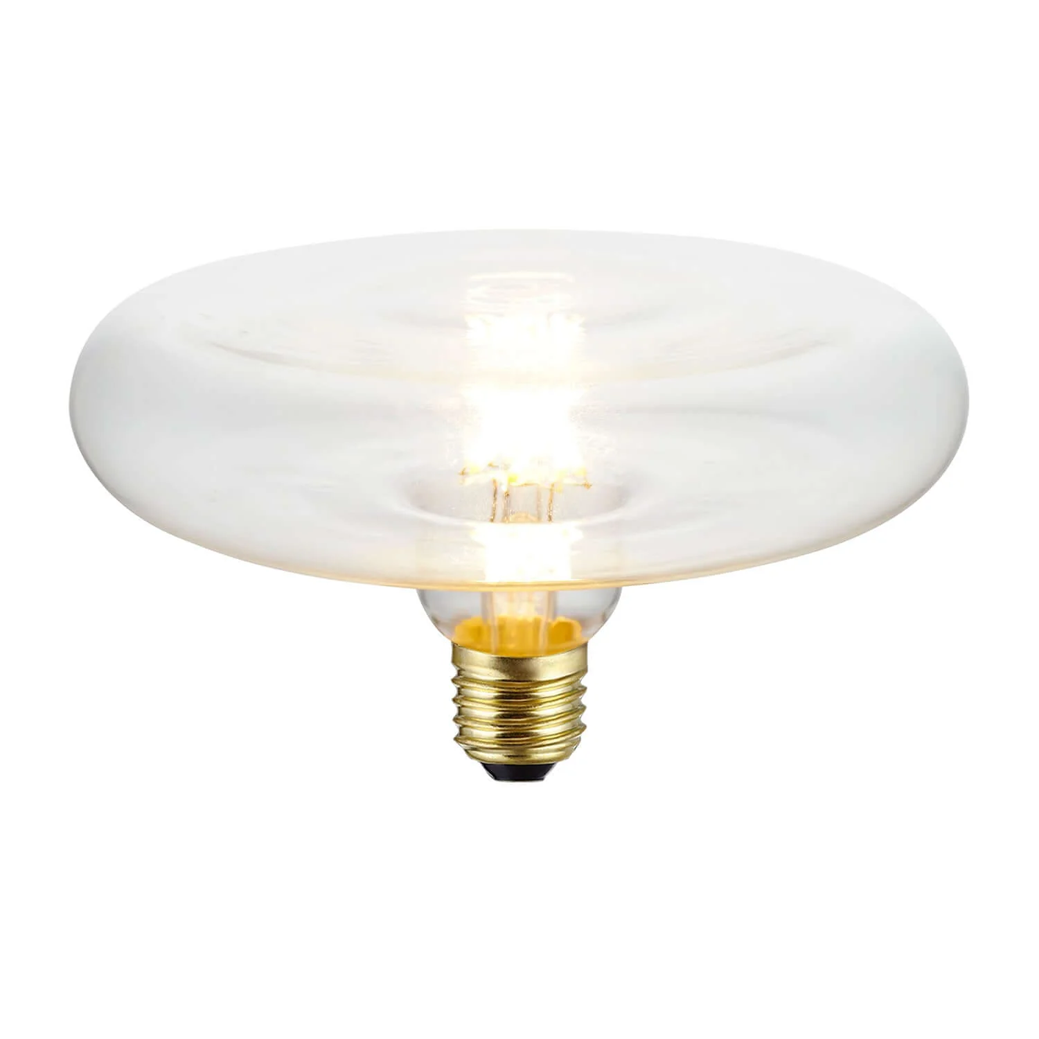 LED-Lampe Transparent DASH D170, gedrehtes Filament 6W 610Lm E27 2700K dimmbar - Image 2