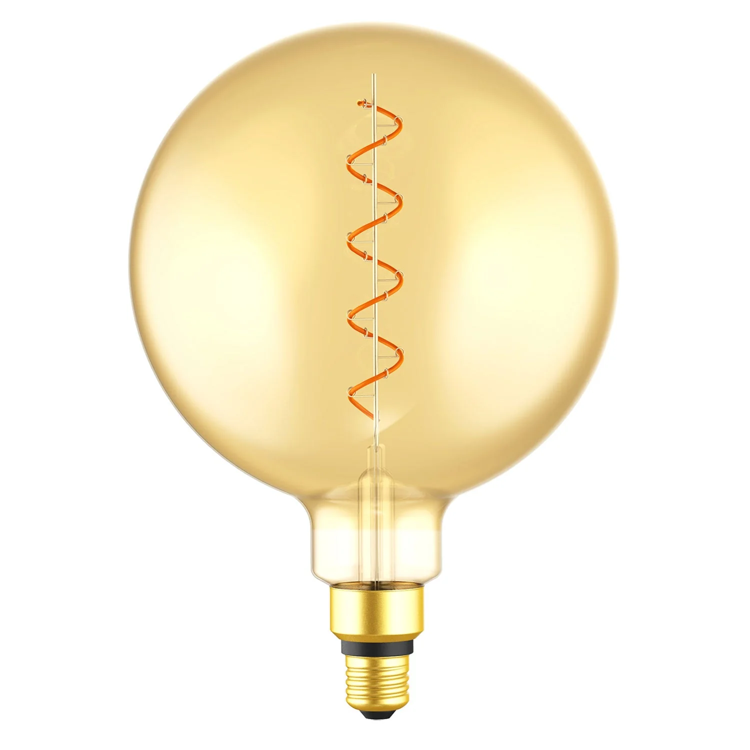 LED-Lampe Amber Kugel G63 5,5W 300 Lm E26 2000K dimmbar - G200 Globe